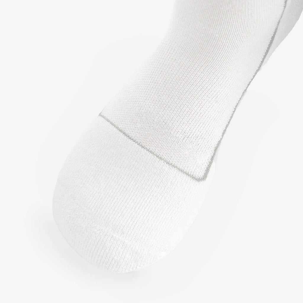 Thorlo Pickleball Unisex Light Cushion Ankle Socks (White)
