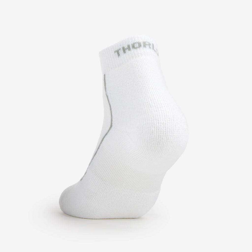 Thorlo Pickleball Unisex Light Cushion Ankle Socks (White)