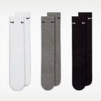 Nike Everyday Cushioned Training Crew Socks 3 Pairs (Multi-Colour)