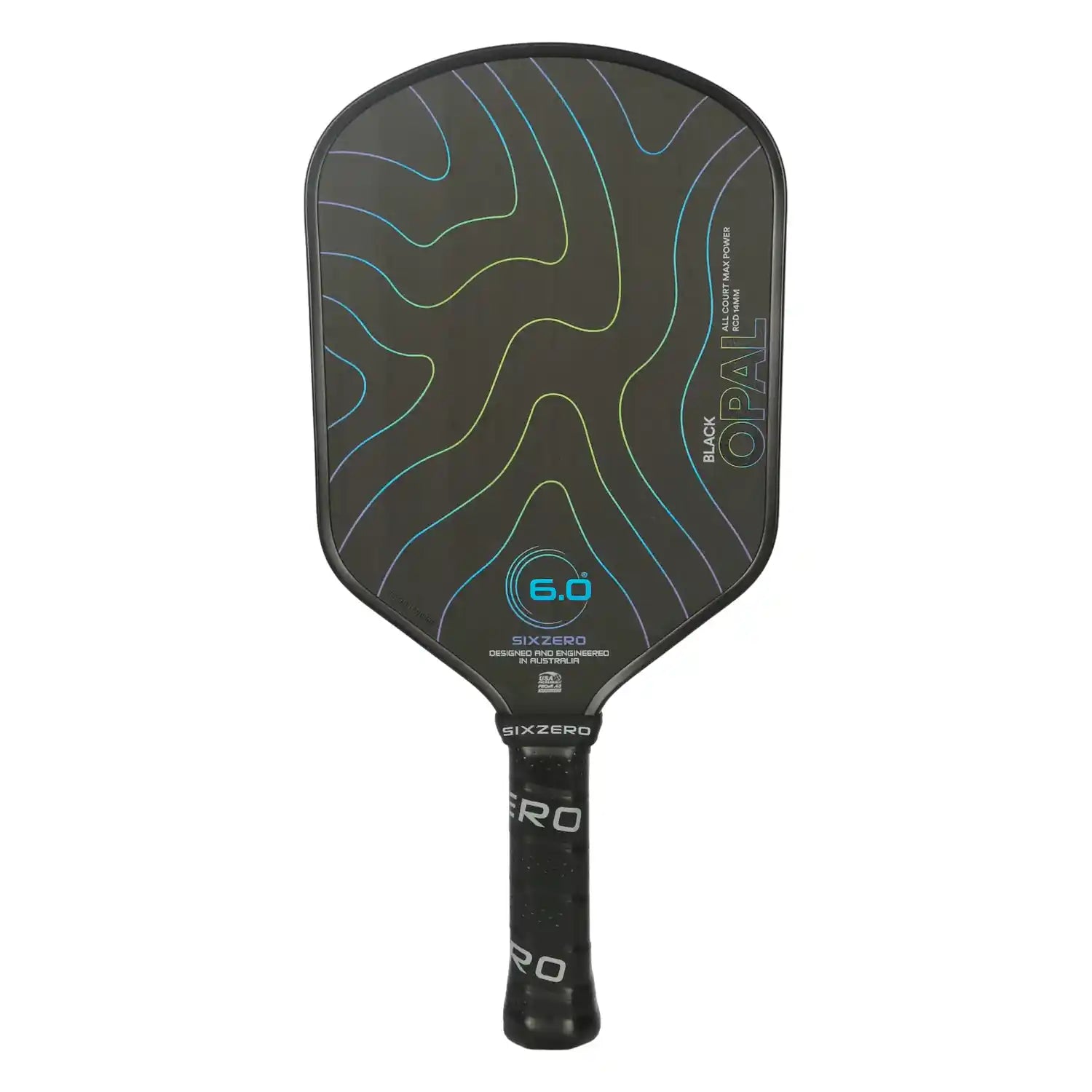 Six Zero Black Opal 14mm Paddle