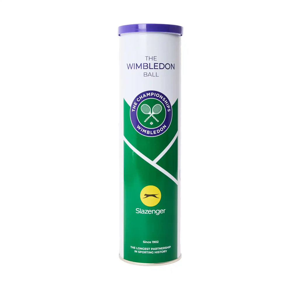 Slazenger Wimbledon Tennis Ball (4 Ball Can)