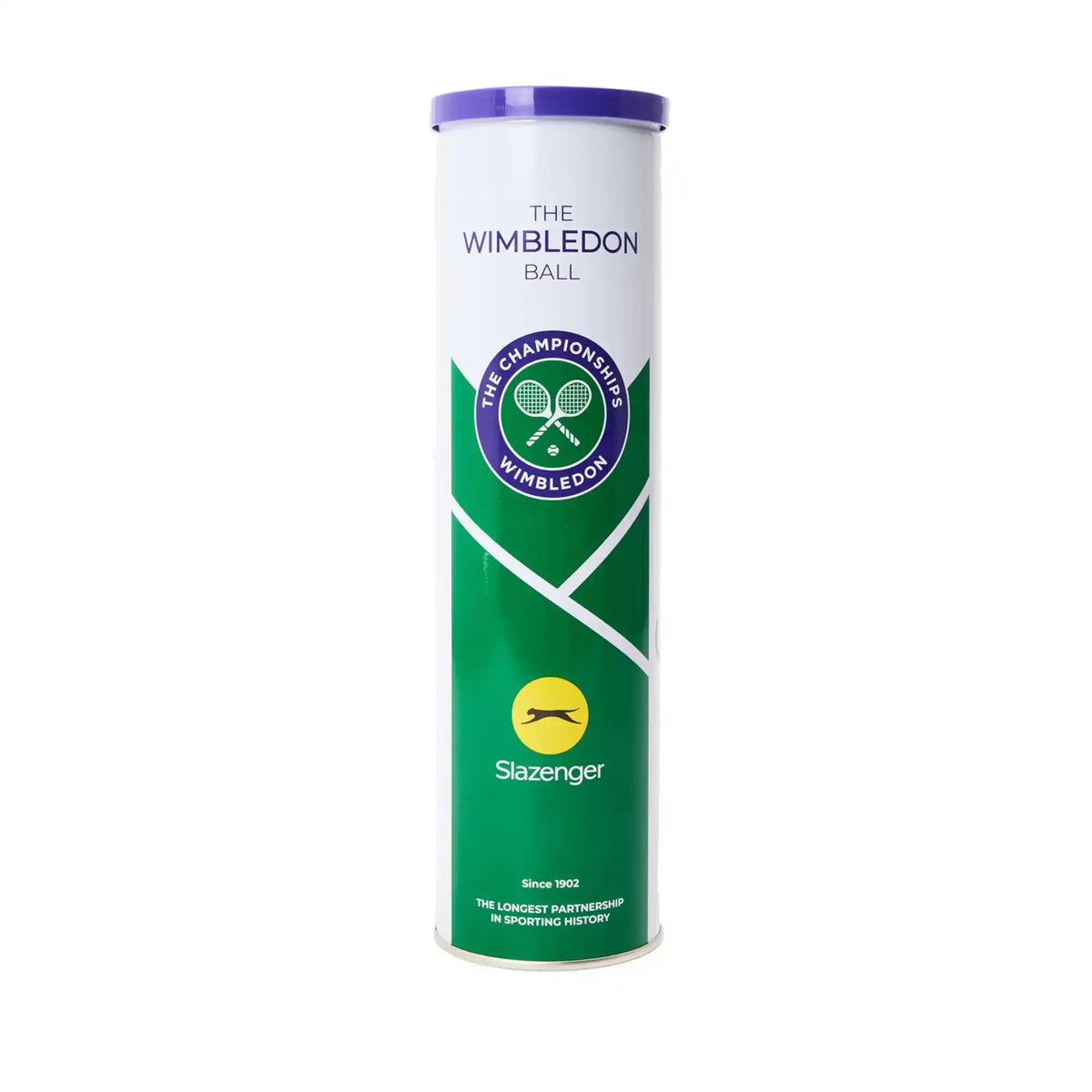 Slazenger Wimbledon Tennis Ball (4 Ball Can)