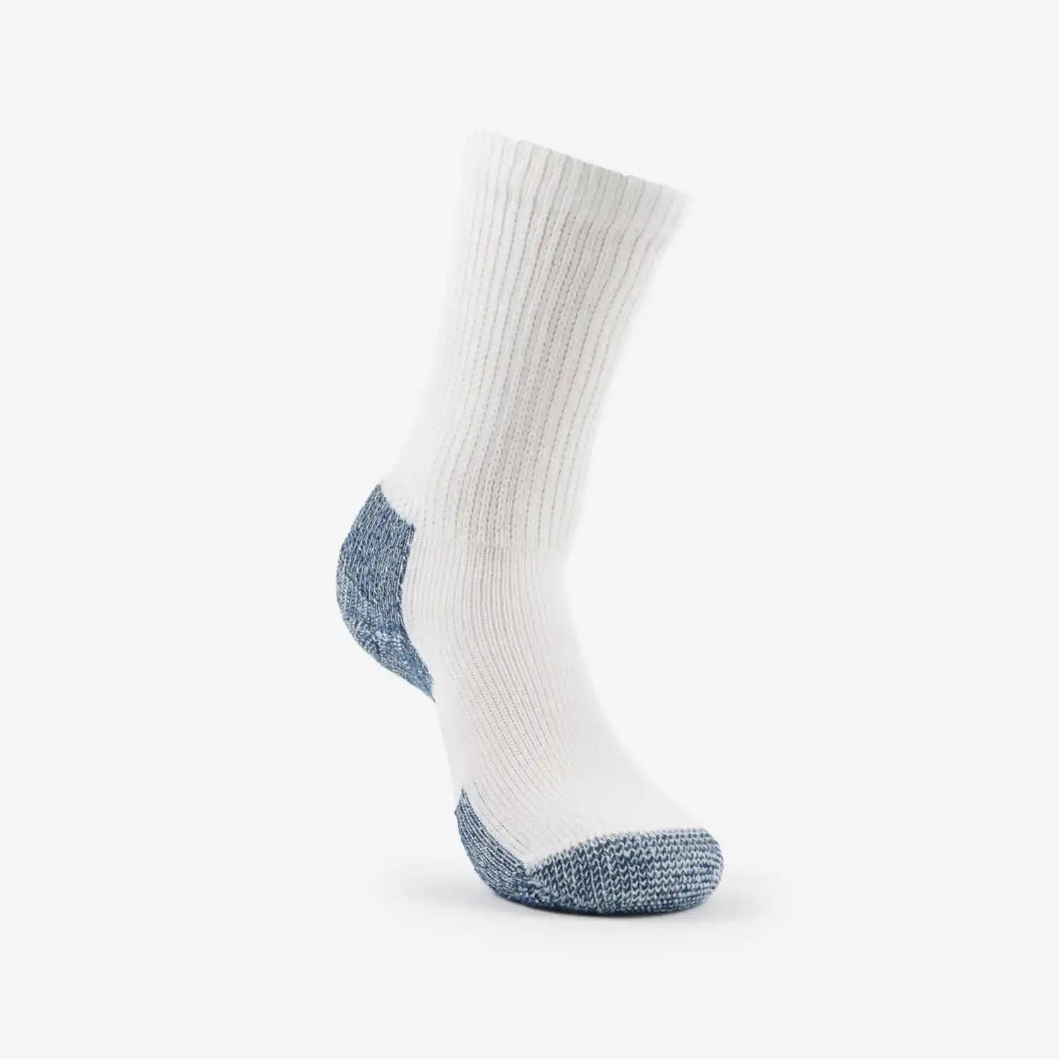 Thorlo Maximum Cushion Crew Tennis Socks | TX15 (White/Navy)