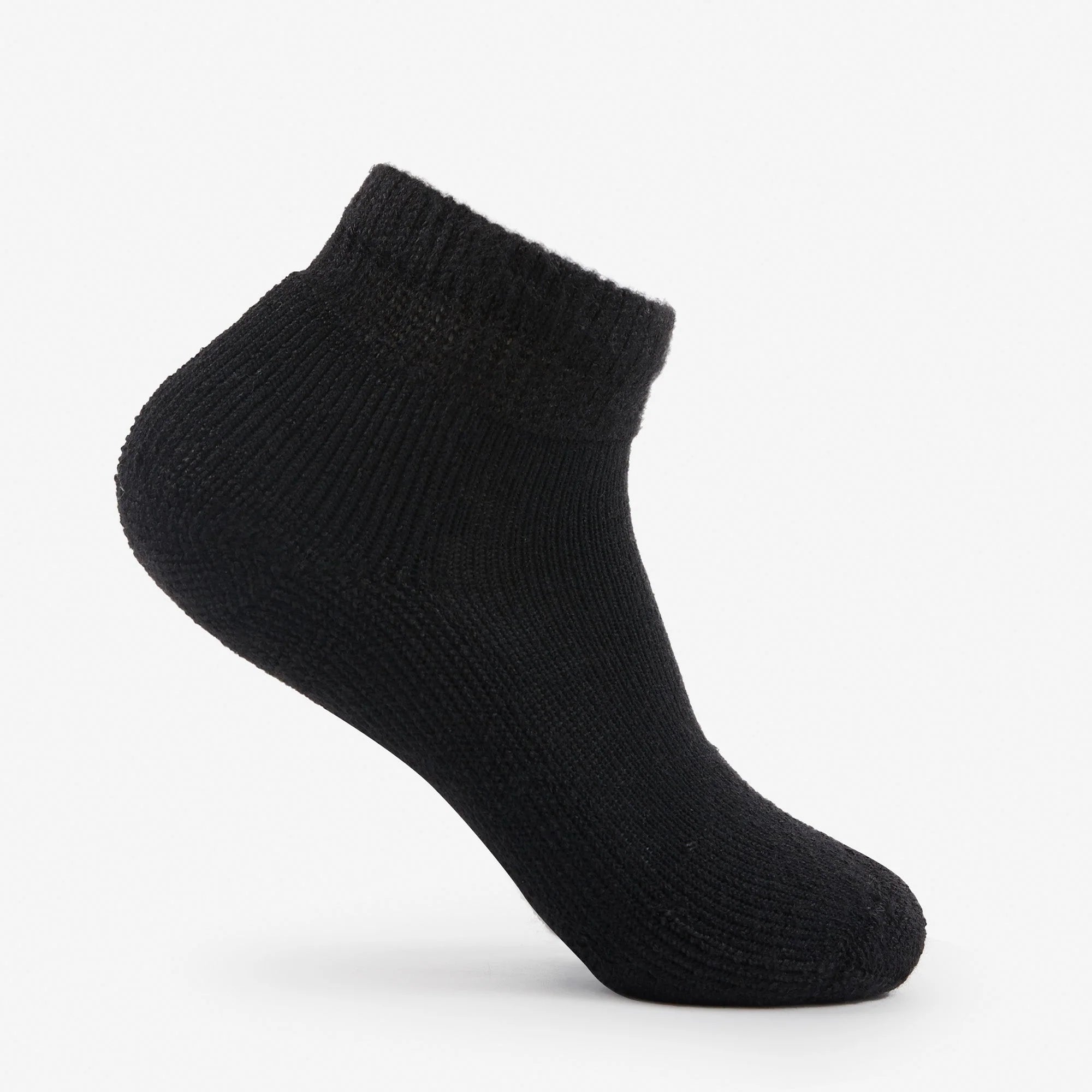 Thorlo Maximum Cushion Ankle Tennis Socks | TMX (Black)