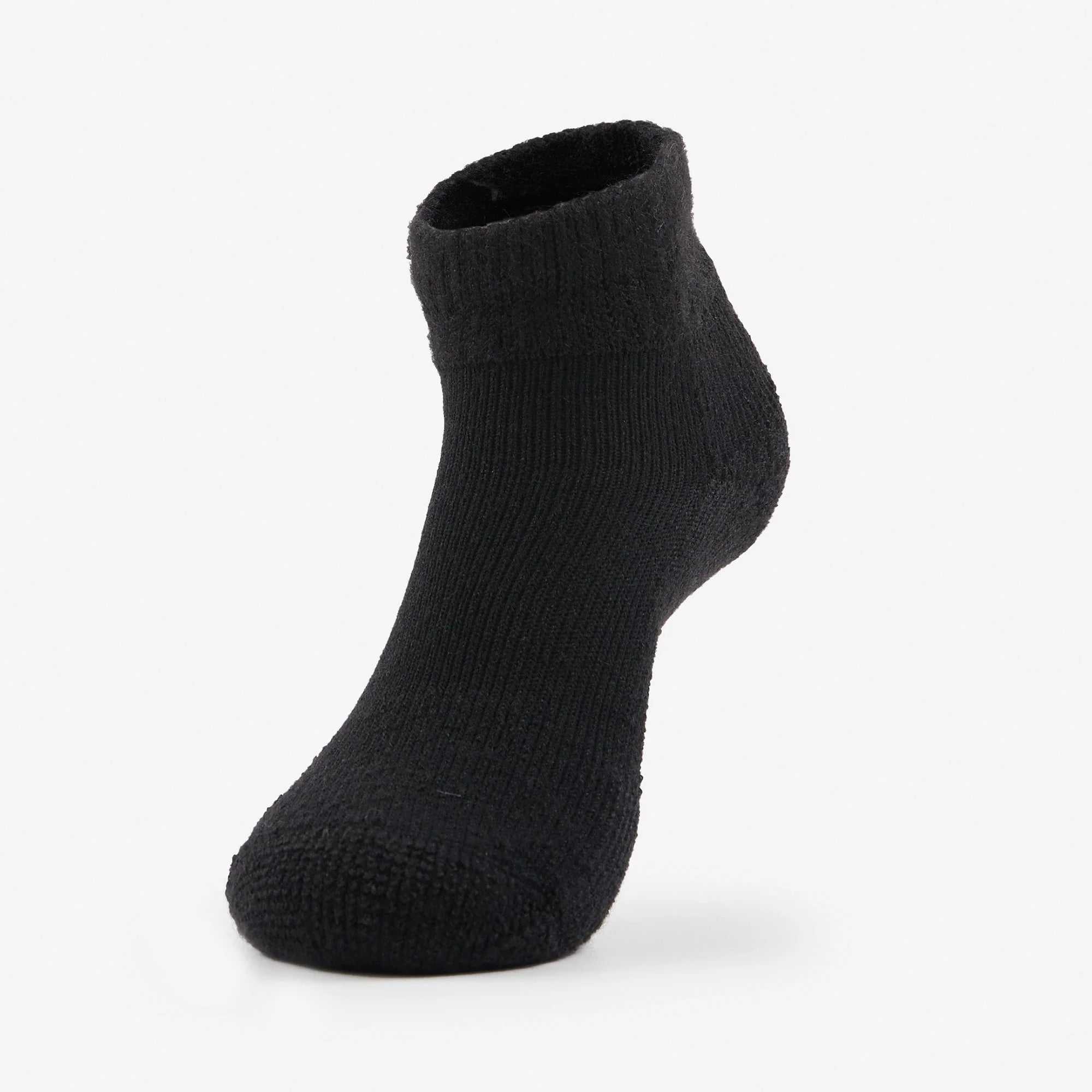 Thorlo Maximum Cushion Ankle Tennis Socks | TMX (Black)
