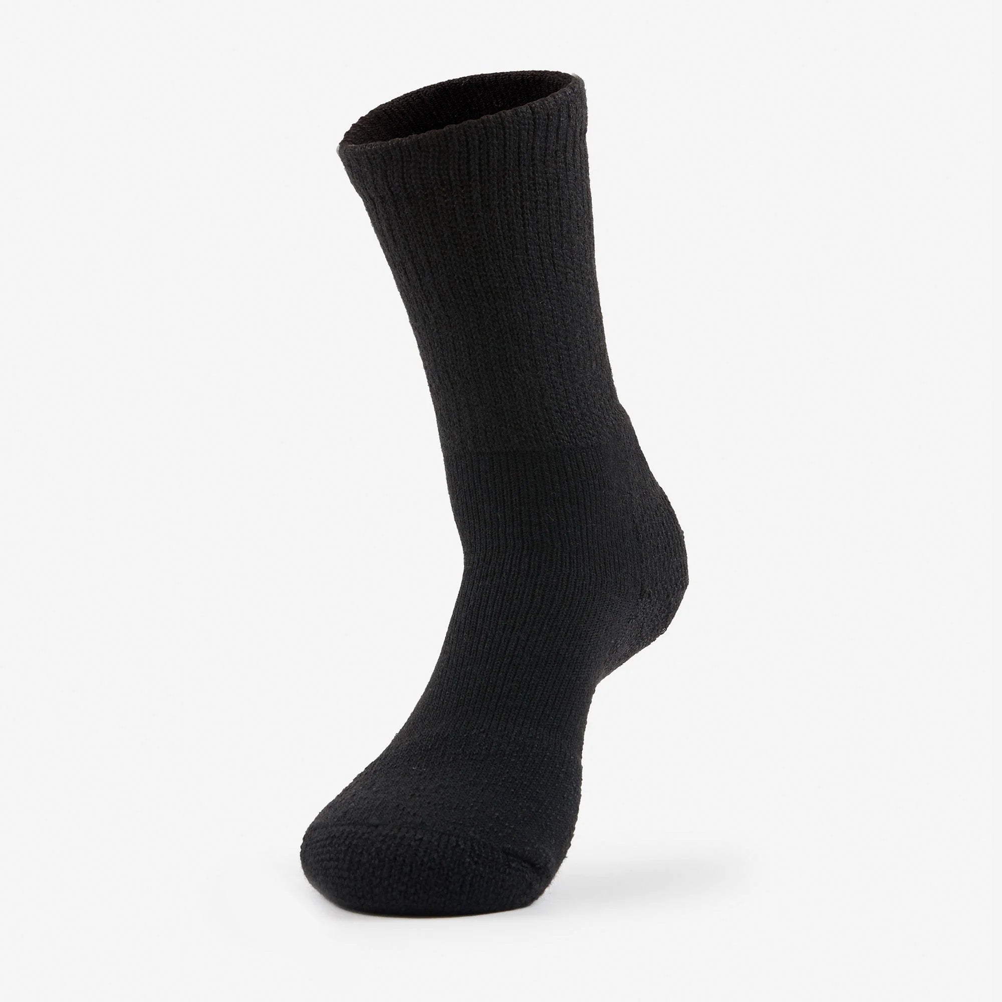 Thorlo Maximum Cushion Crew Tennis Socks | TX (Black)