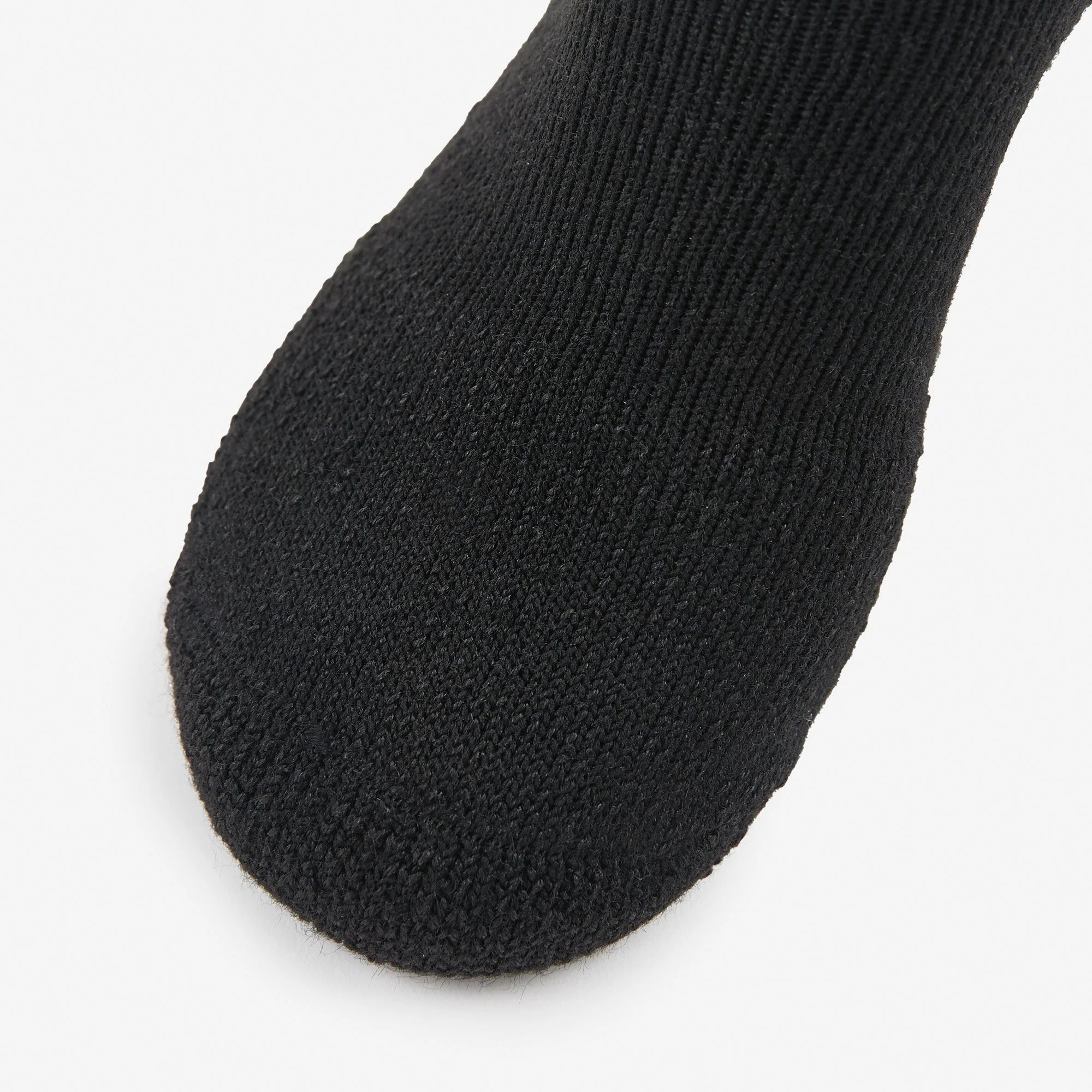 Thorlo Maximum Cushion Crew Tennis Socks | TX (Black)