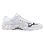 Mizuno Wave Lightning Select Indoor Shoes (White/Black/Gray)