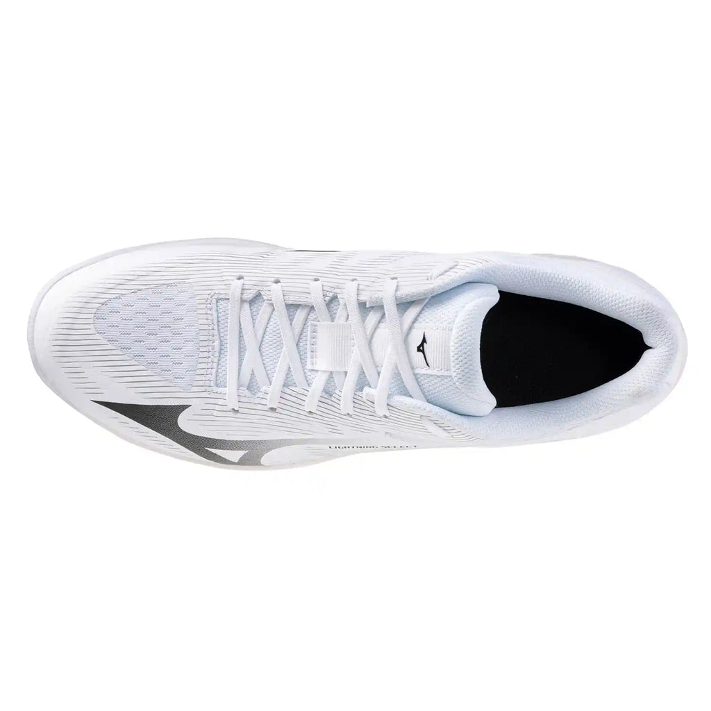 Mizuno Wave Lightning Select Indoor Shoes (White/Black/Gray)
