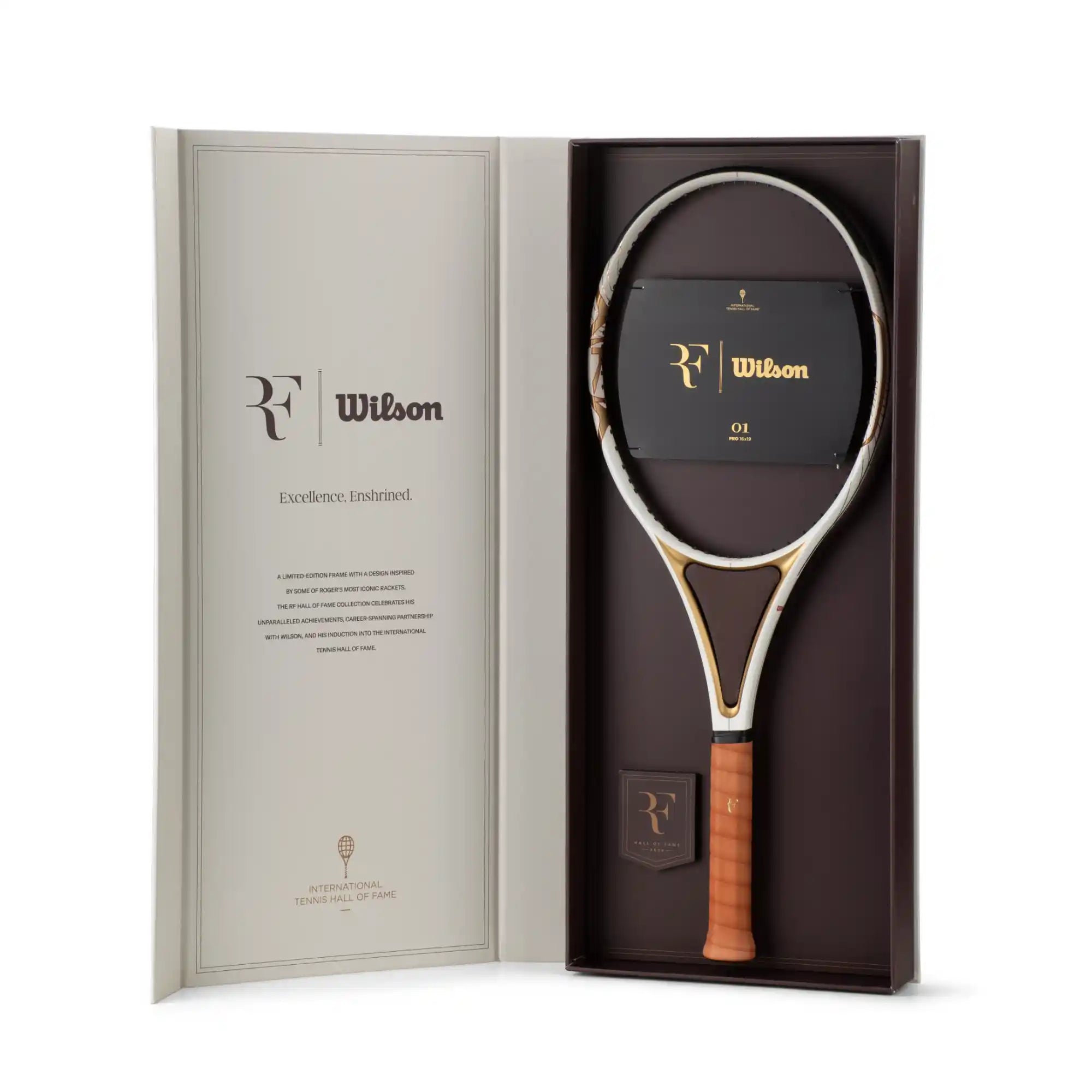 Wilson RF 01 Hall of Fame Pro Tennis Racquet Collectors Edition