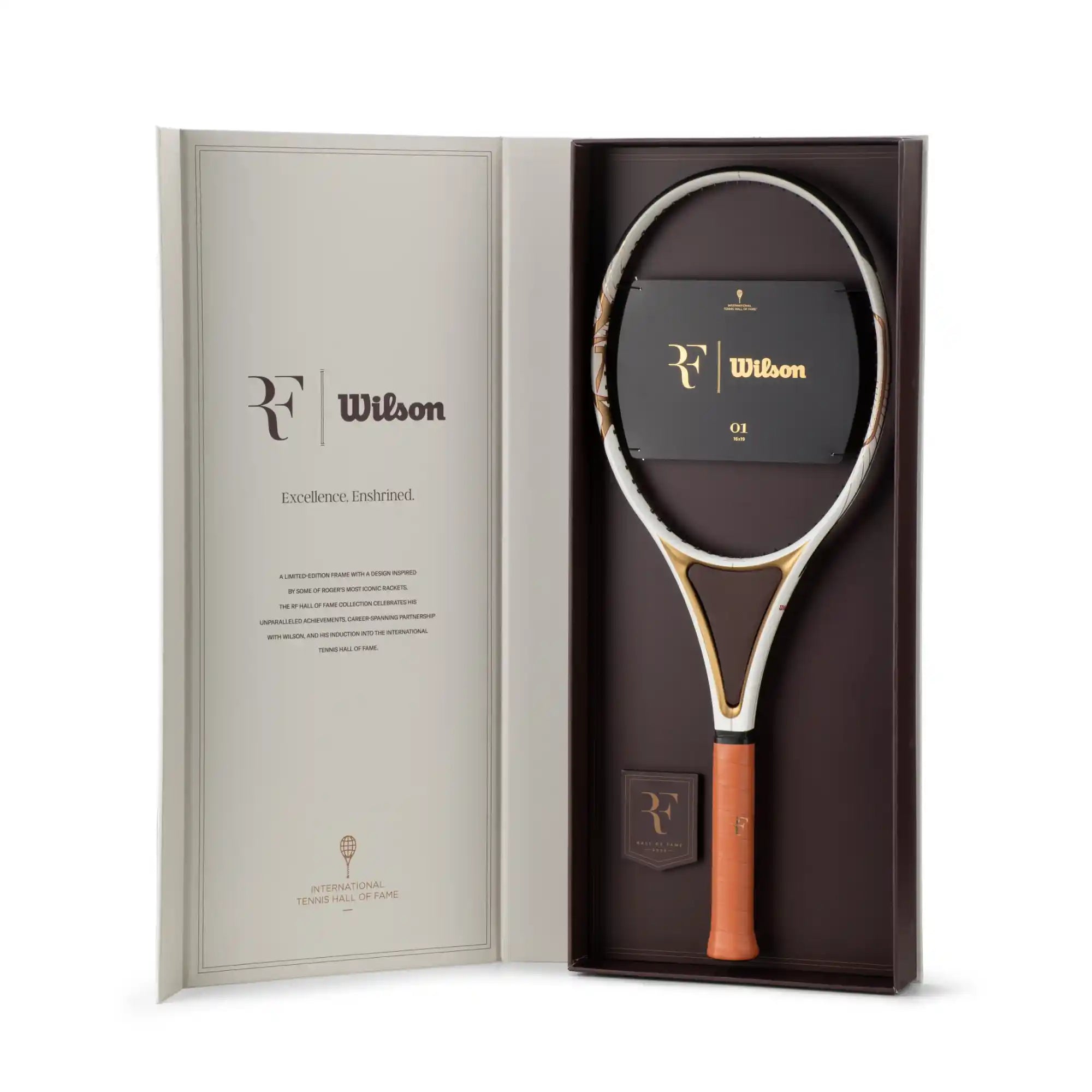 Wilson RF 01 Hall of Fame Tennis Racquet Collectors Edition