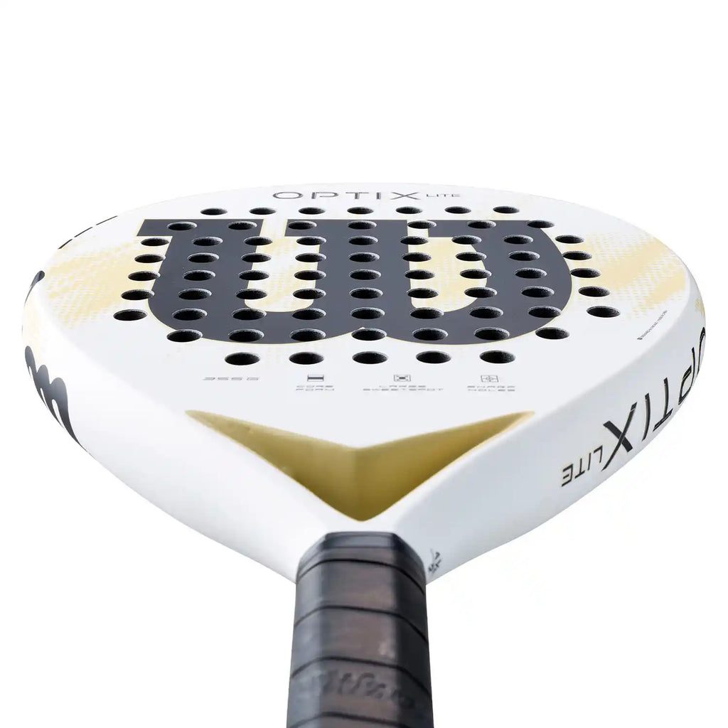 Wilson Optix V2 Lite White Padel Racquet