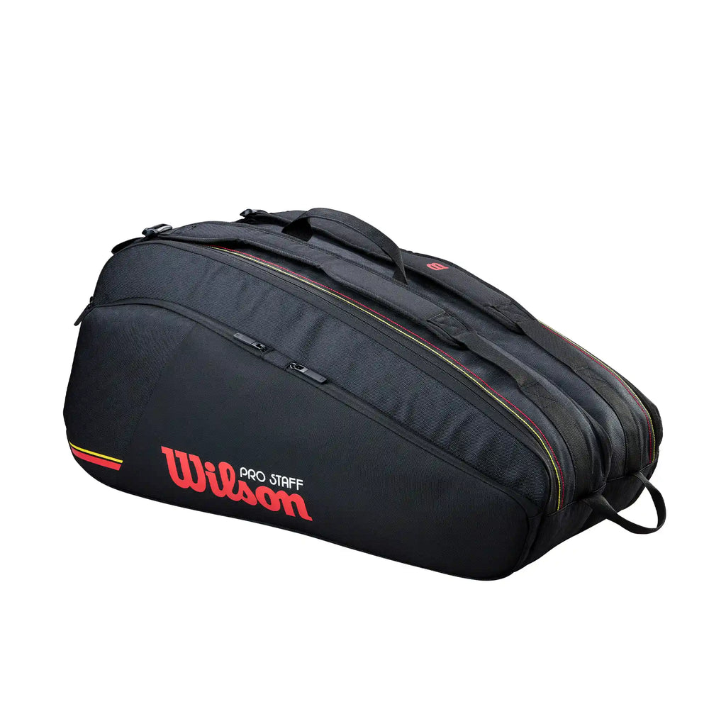 Wilson Pro Staff Classic Tour 12 Pack Racquet Bag (Black)