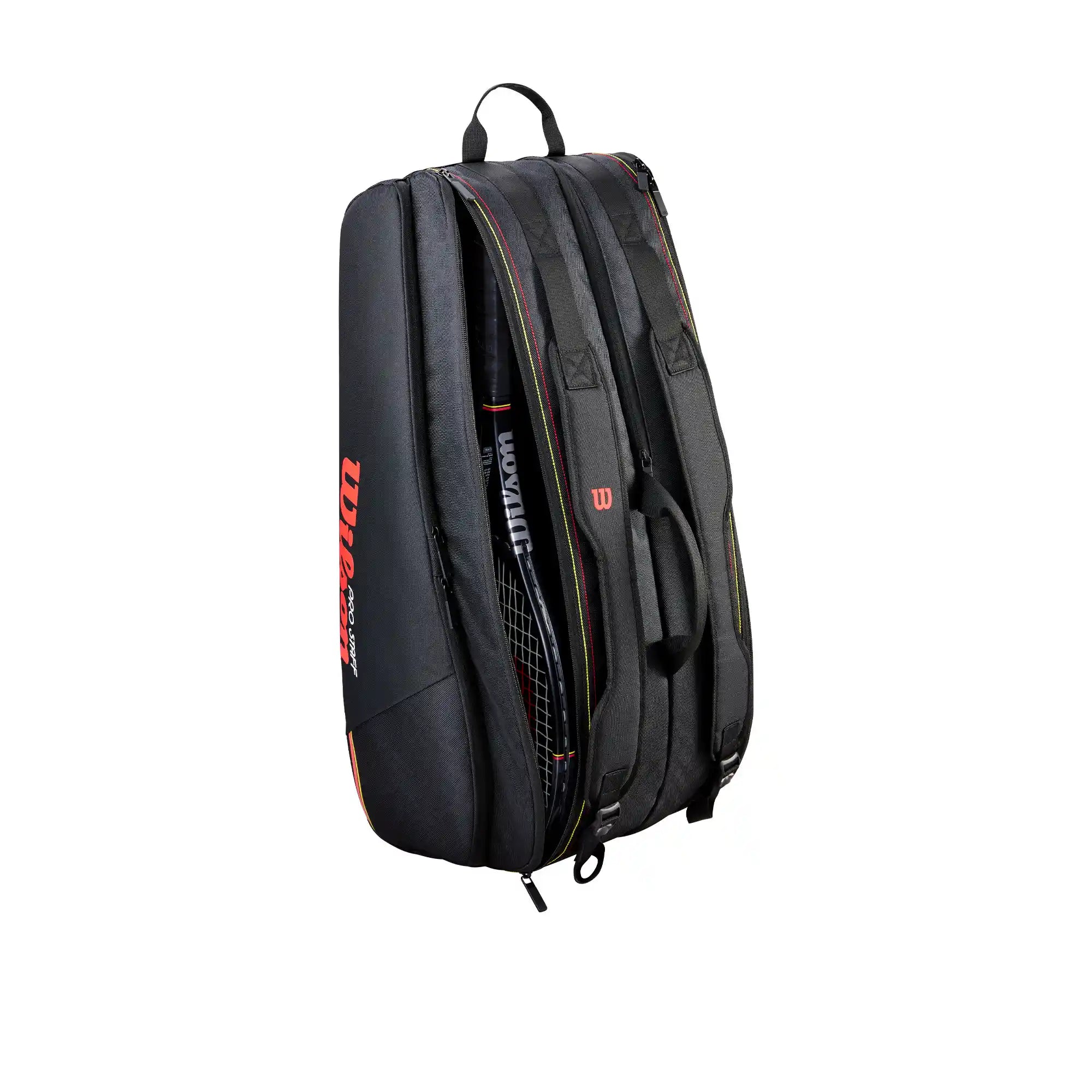 Wilson Pro Staff Classic Tour 12 Pack Racquet Bag (Black)
