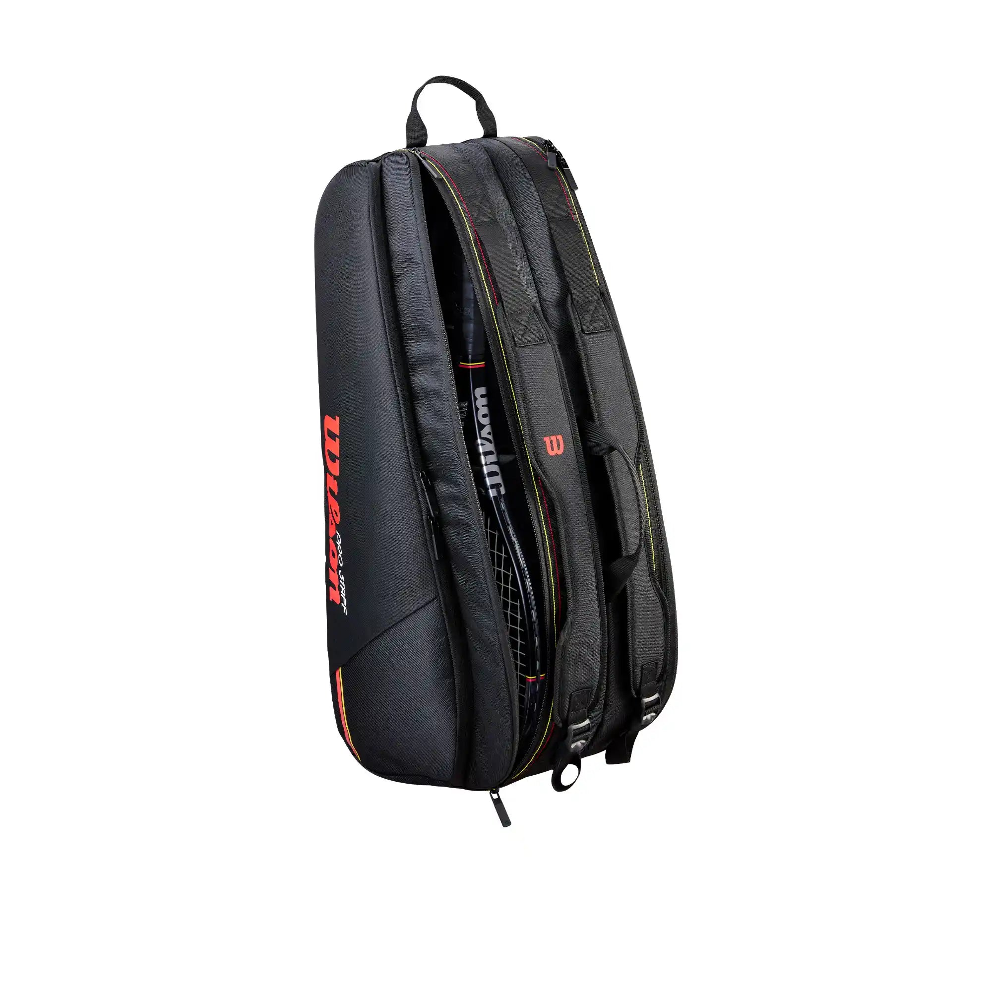 Wilson Pro Staff Classic Tour 6 Pack Racquet Bag (Black)