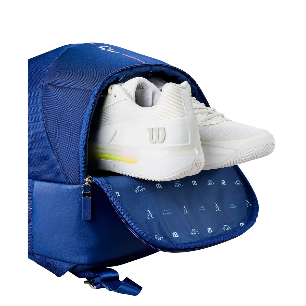 Wilson RF Laver Cup 2026 Tennis Backpack (Navy/Red)