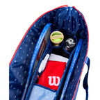 Wilson RF Laver Cup 2026 Practice Duffel (Navy/Red)
