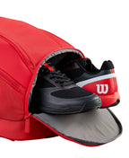 Wilson 2026 Super Tour Red Padel Backpack (Red)