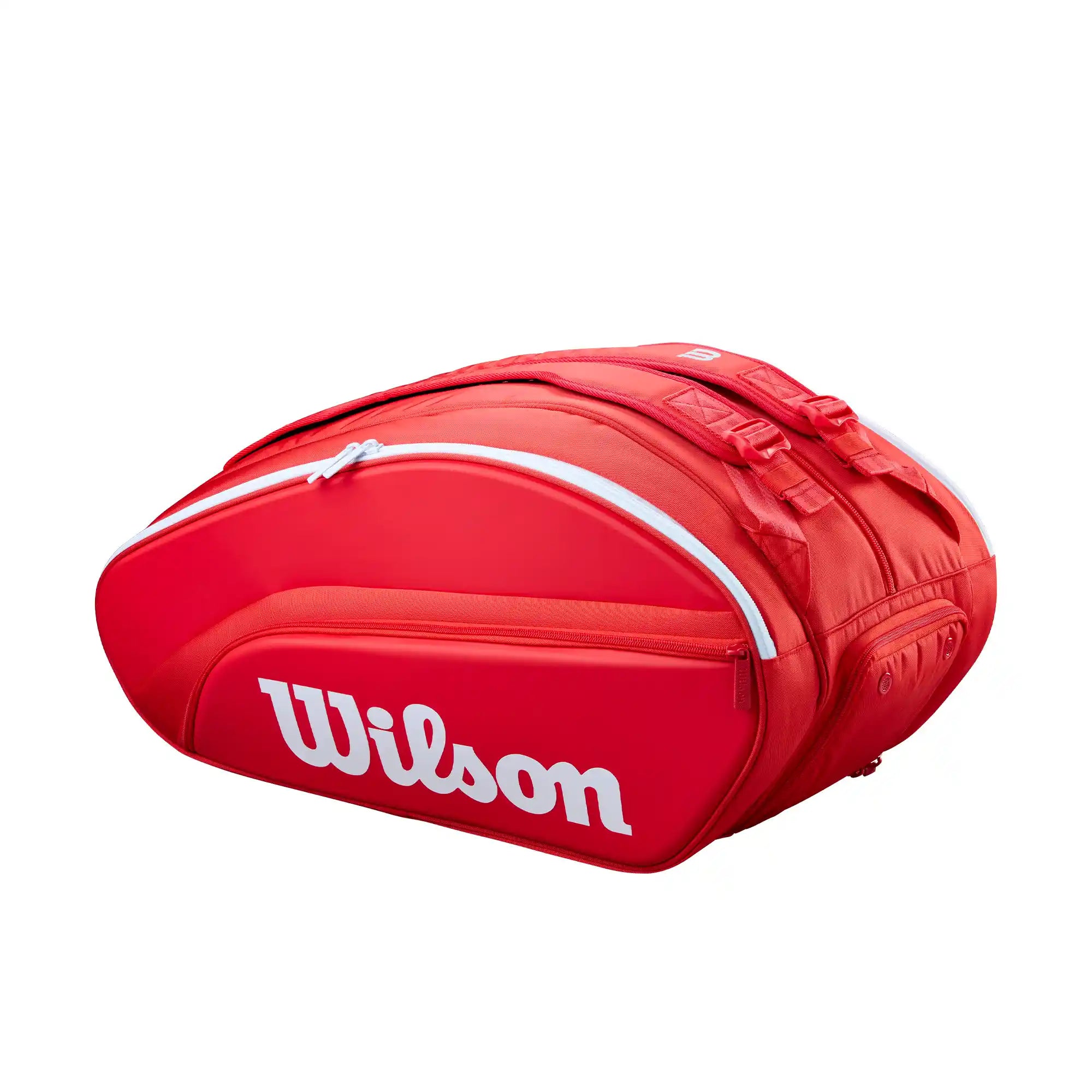 Wilson 2026 Super Tour Red Padel Bag (Red)