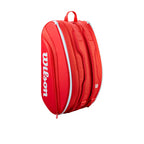Wilson 2026 Super Tour Red Padel Bag (Red)
