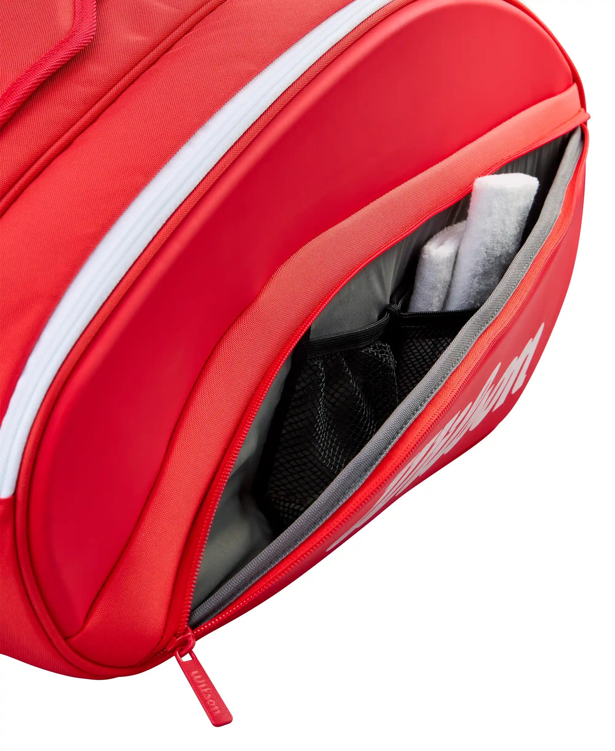 Wilson 2026 Super Tour Red Padel Bag (Red)
