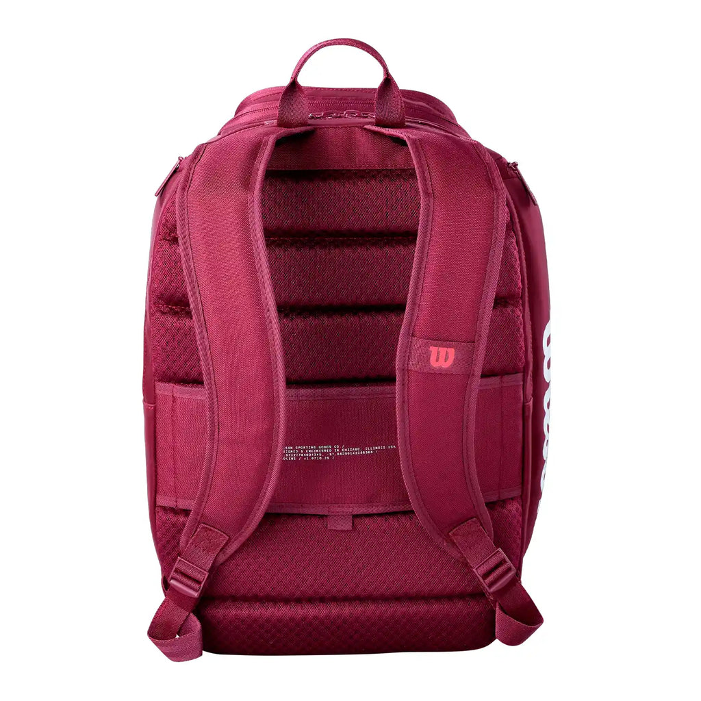 Wilson Defyer Tennis Backpack (Burgundy)
