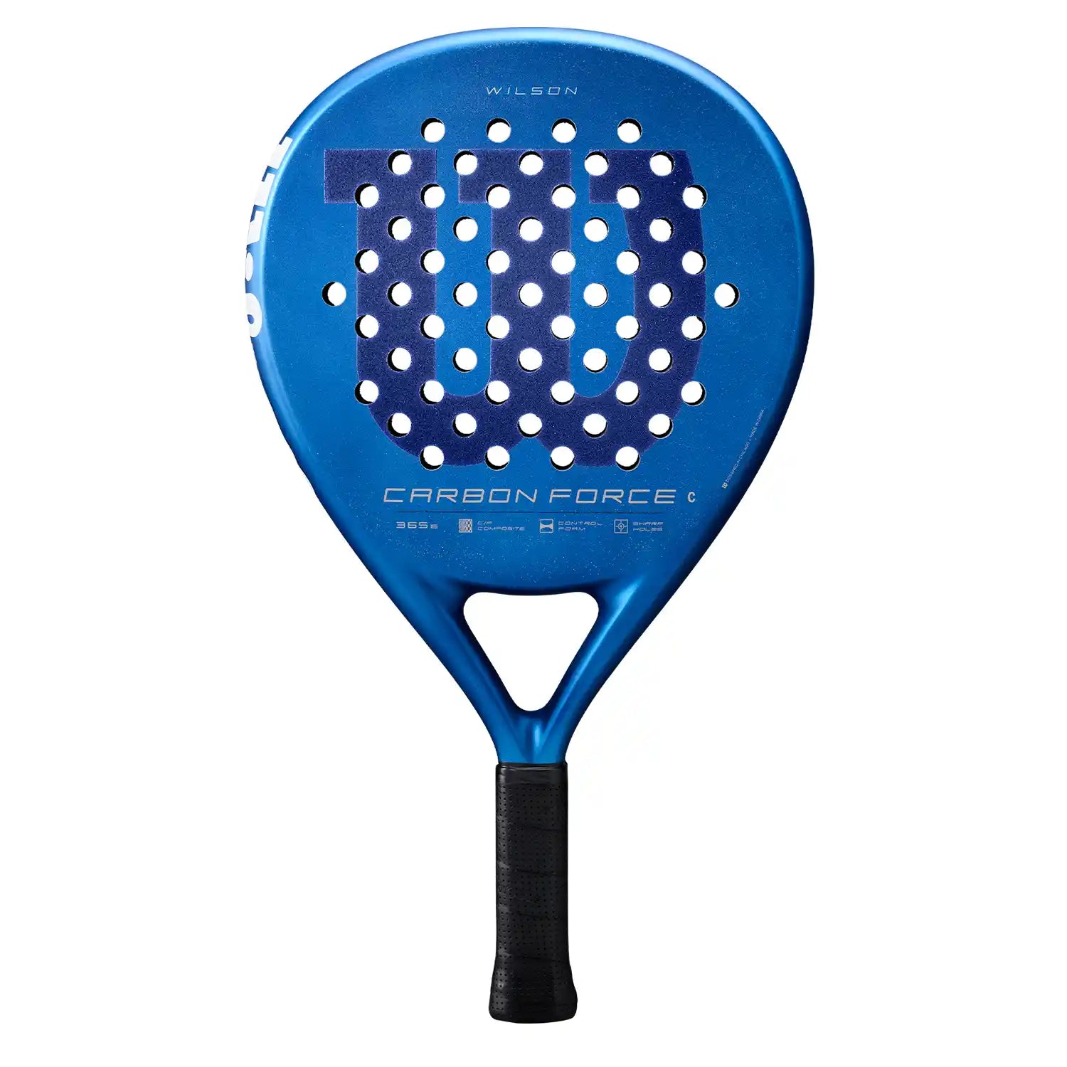 Wilson Carbon Force C Padel Racquet (Blue)