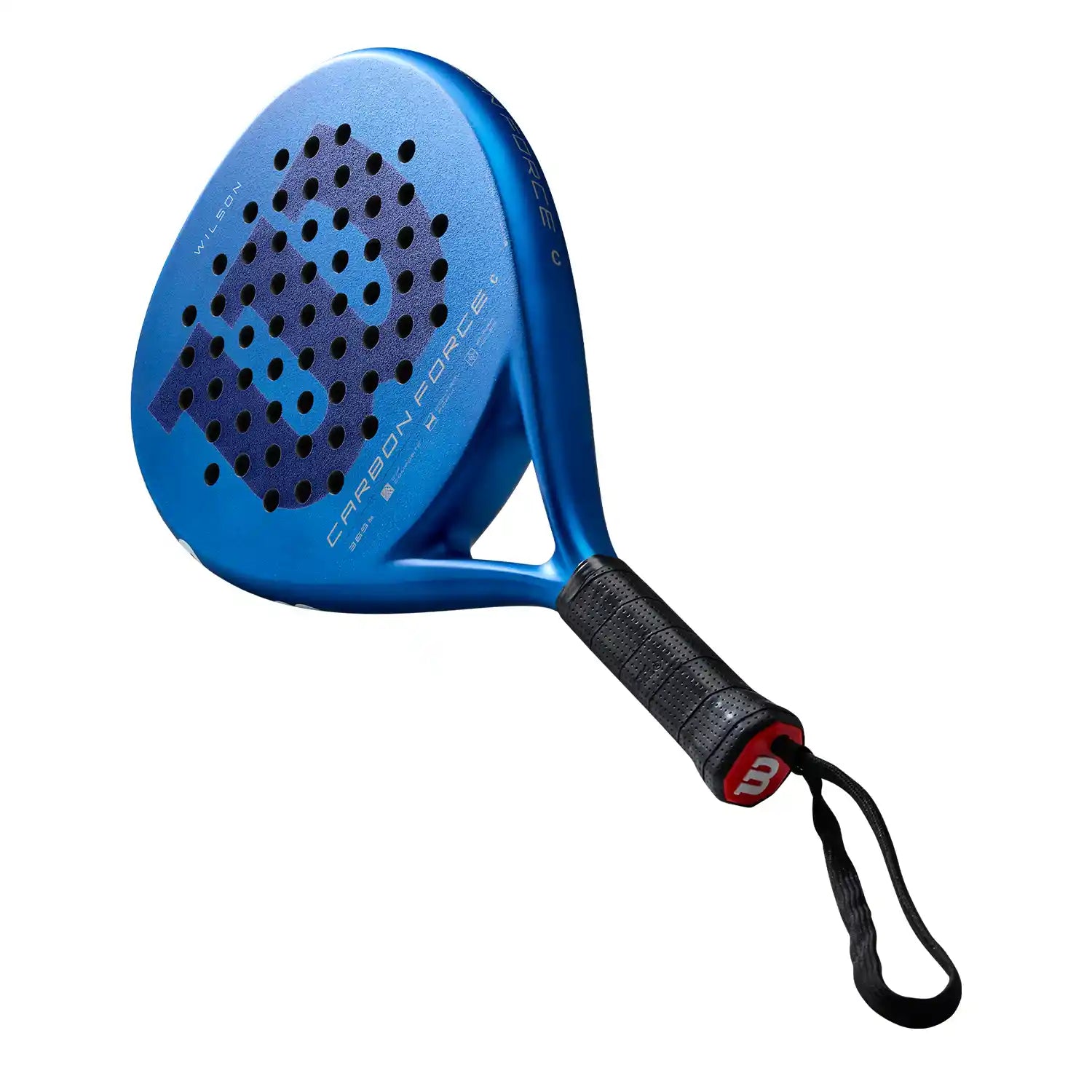 Wilson Carbon Force C Padel Racquet (Blue)