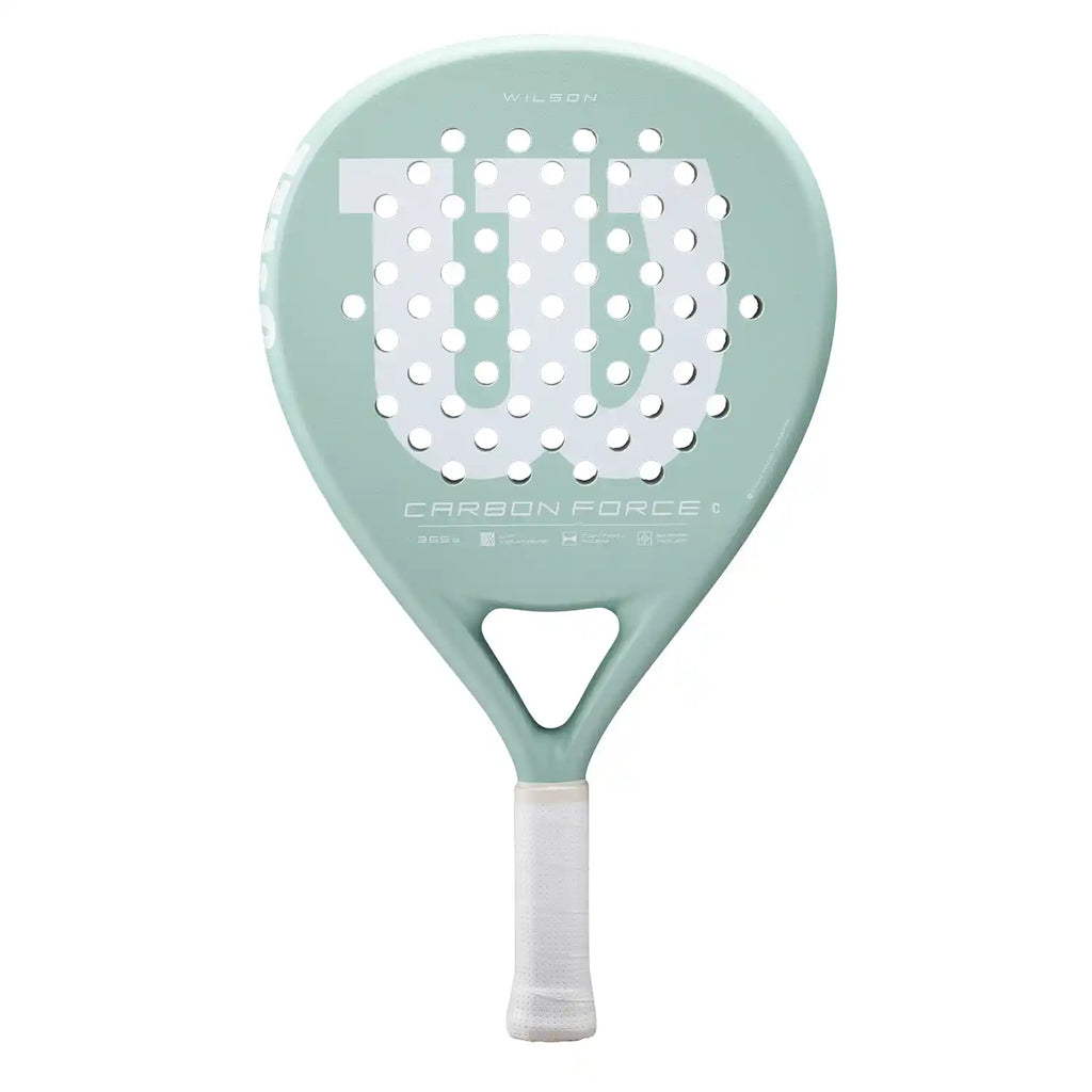 Wilson Carbon Force C Padel Racquet (Green)