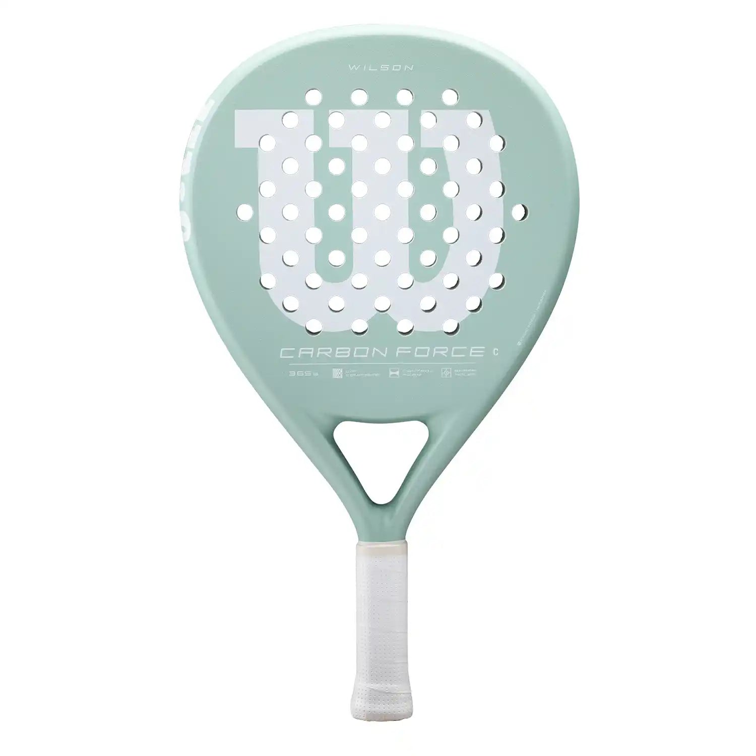 Wilson Carbon Force C Padel Racquet (Green)