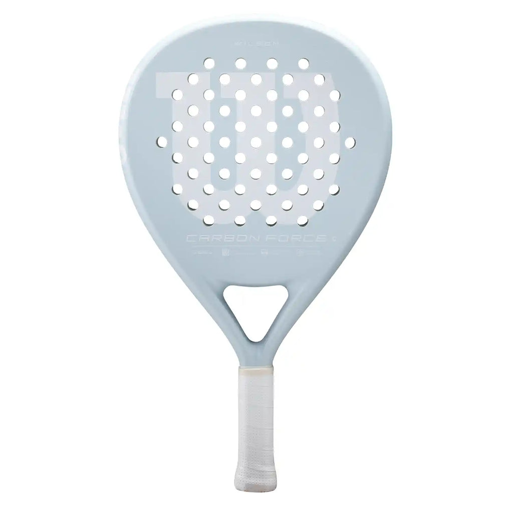 Wilson Carbon Force C Padel Racquet (Light Blue)