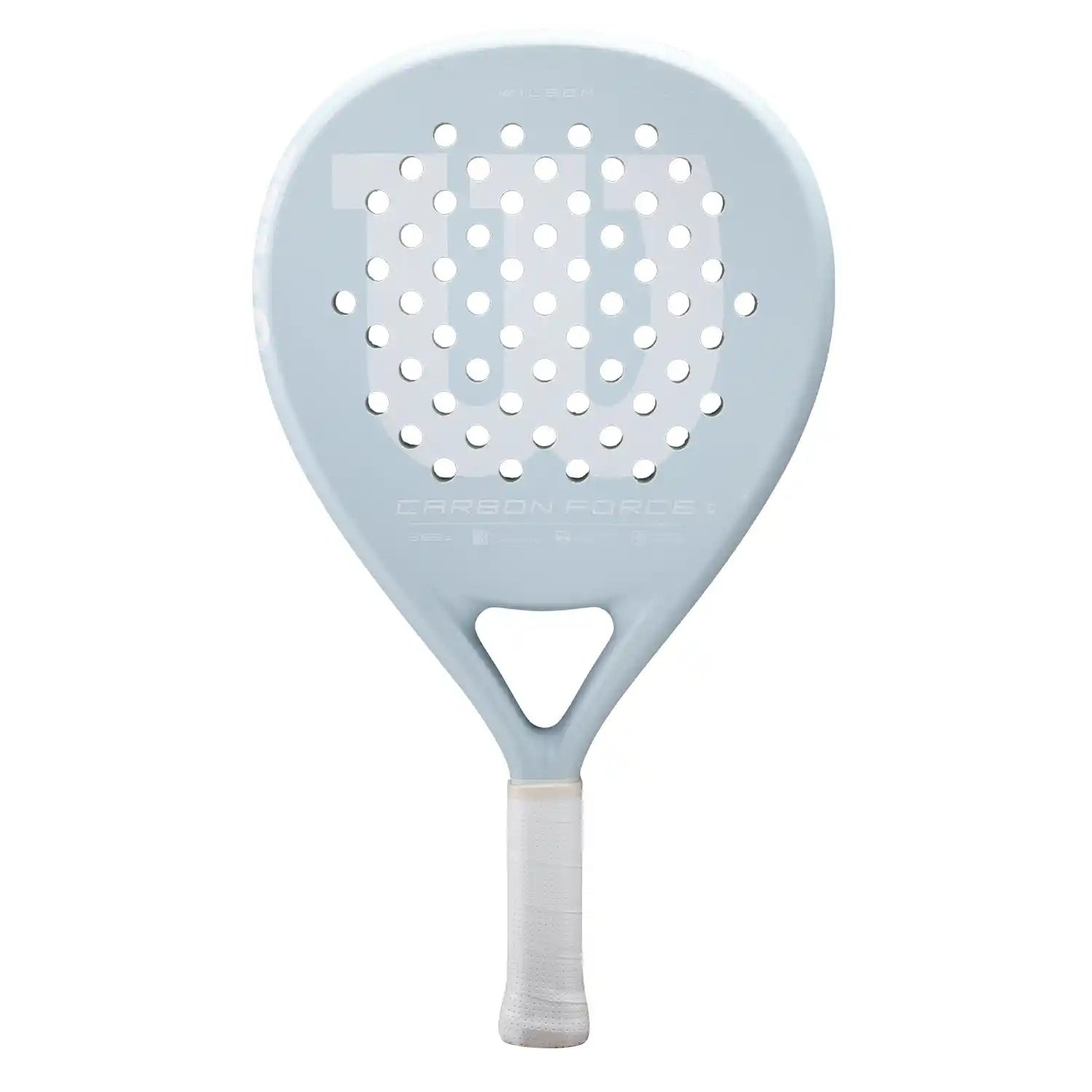 Wilson Carbon Force C Padel Racquet (Light Blue)