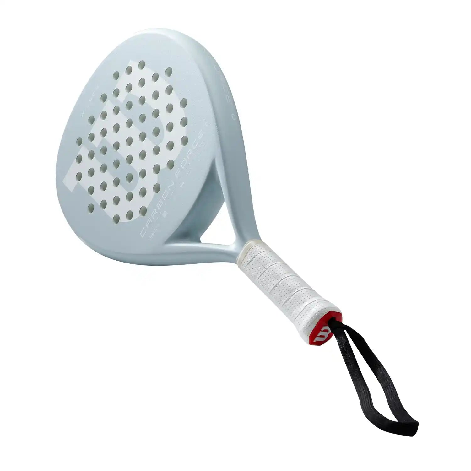 Wilson Carbon Force C Padel Racquet (Light Blue)