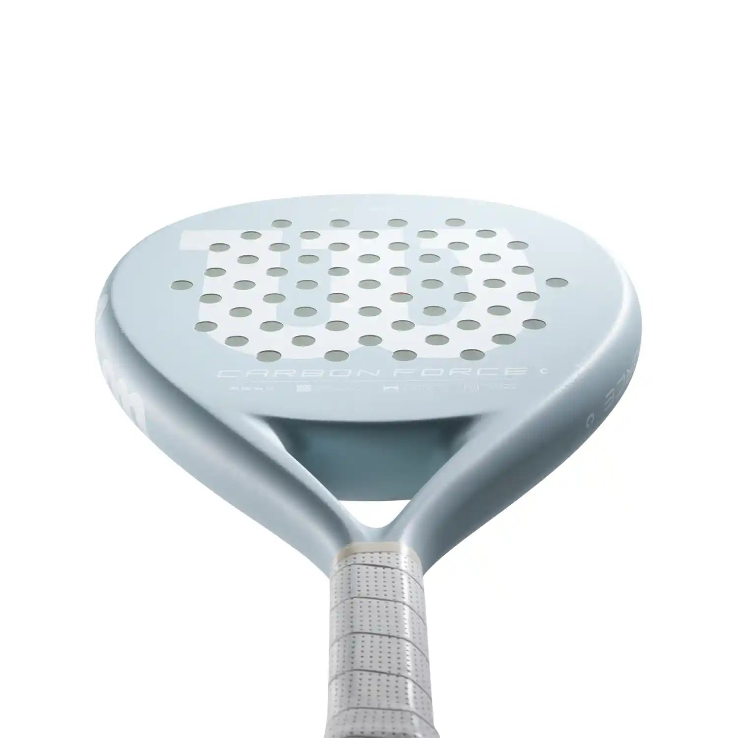 Wilson Carbon Force C Padel Racquet (Light Blue)