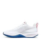 Wilson Rush Pro Lite Mens Tennis Shoes (White DejaVu Blue/Wilson Red)