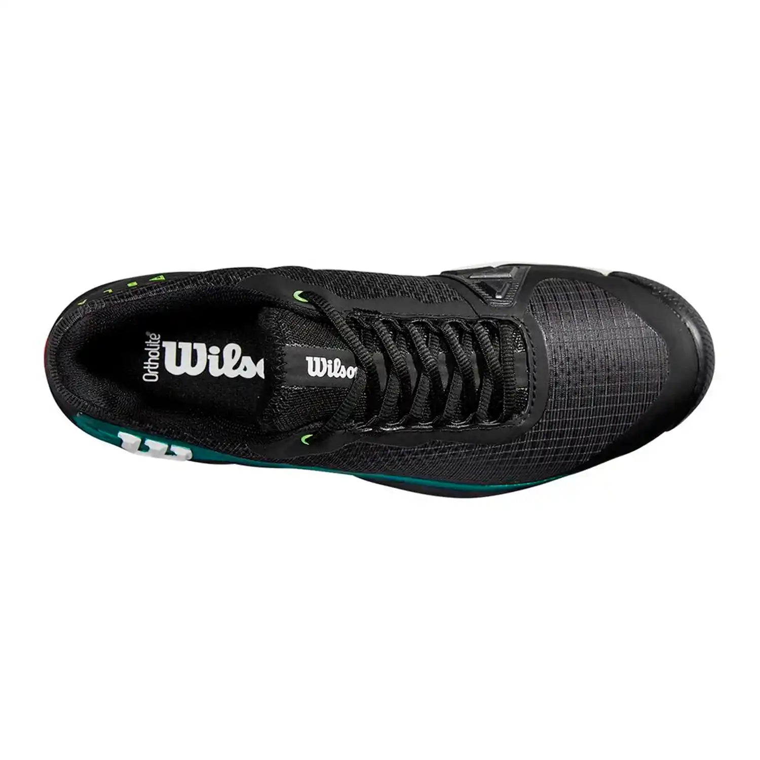 Wilson Rush Pro 4.0 Women's Tennis Shoes (Black/Green)