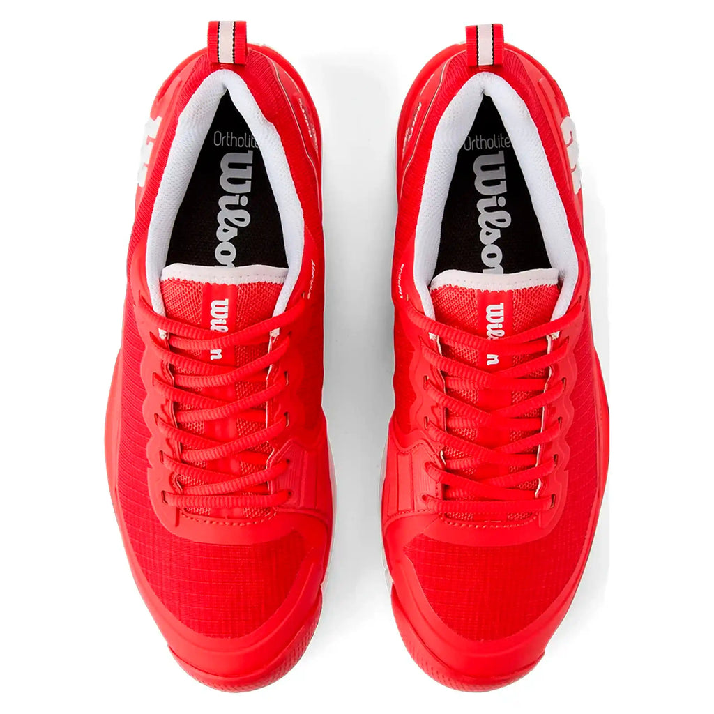 Wilson Rush Pro 4.5 Clay Mens Tennis Shoes (Infrared/White)