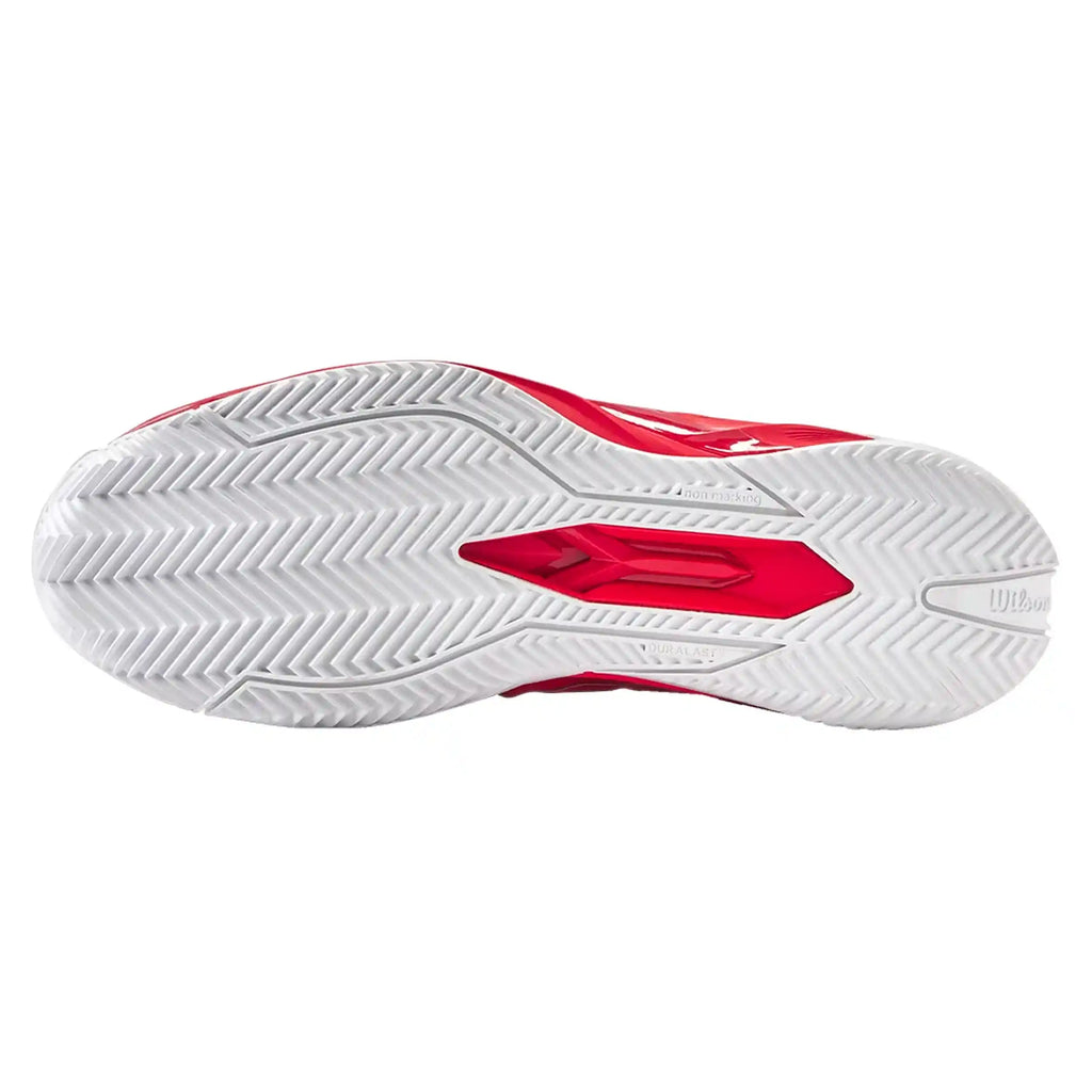 Wilson Rush Pro 4.5 Clay Mens Tennis Shoes (Infrared/White)