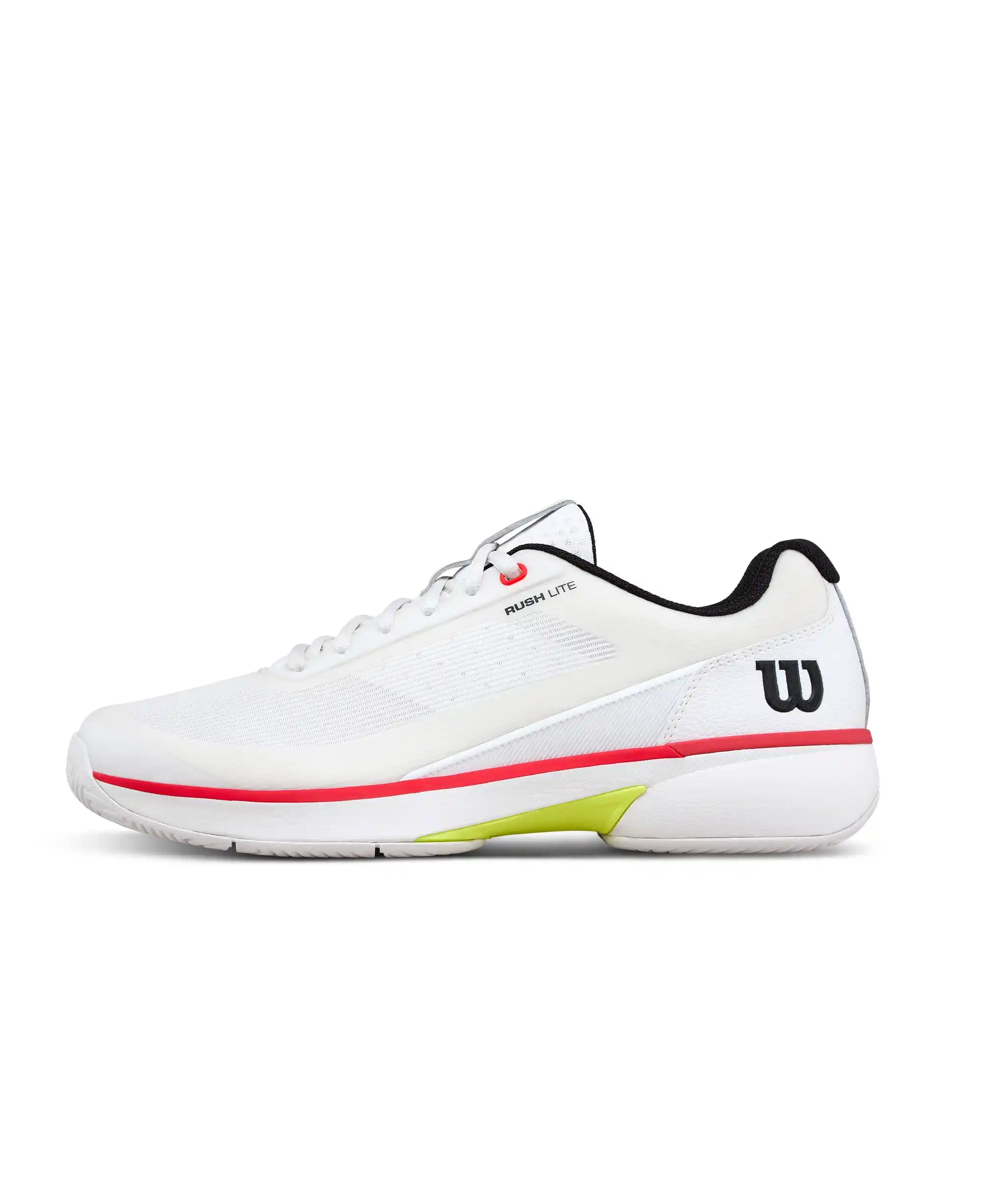 Wilson Rush Lite 5.0 Men's Shoes (White/Black/Infrared)