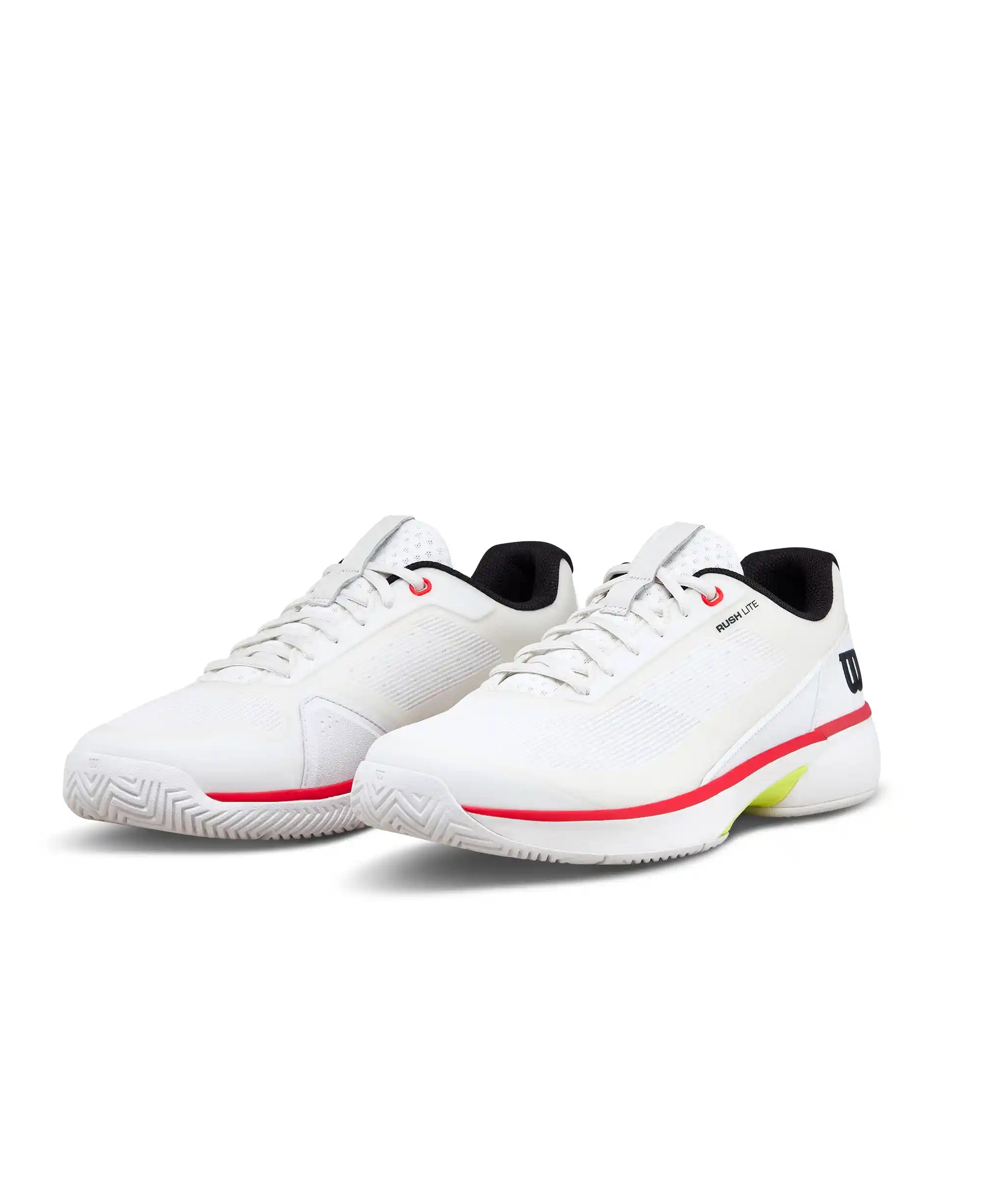 Wilson Rush Lite 5.0 Men's Shoes (White/Black/Infrared)