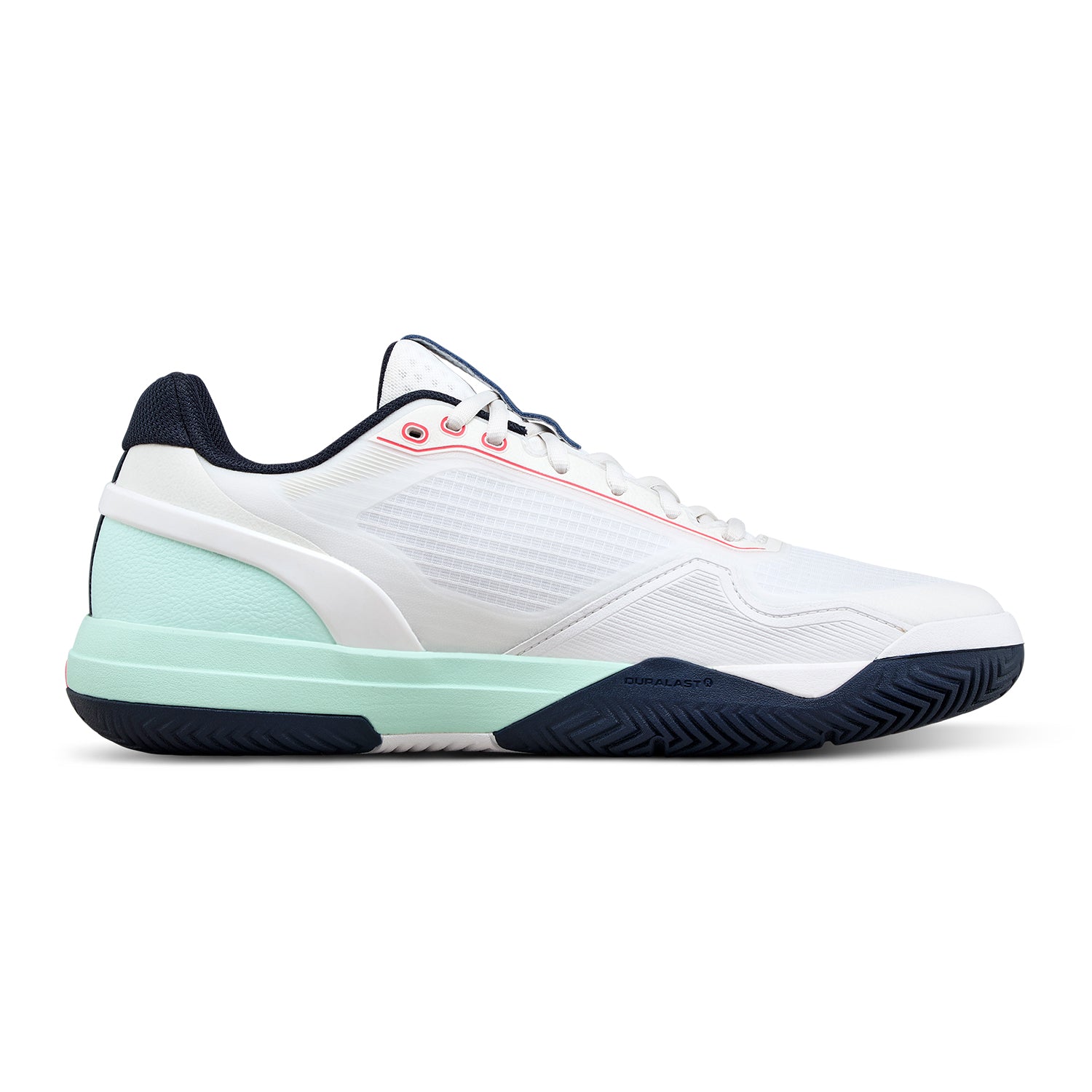 Wilson Rush Pro 5 Men's Shoes (White/Bay Fiery Coral)