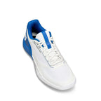 Wilson Rush Pro 5 Men's Tennis Shoes (White/Deja Vu Blue/Safety Yellow)