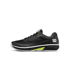 Wilson Rush Lite 5 Men's Tennis Shoes (Black/White/Safety Yellow)
