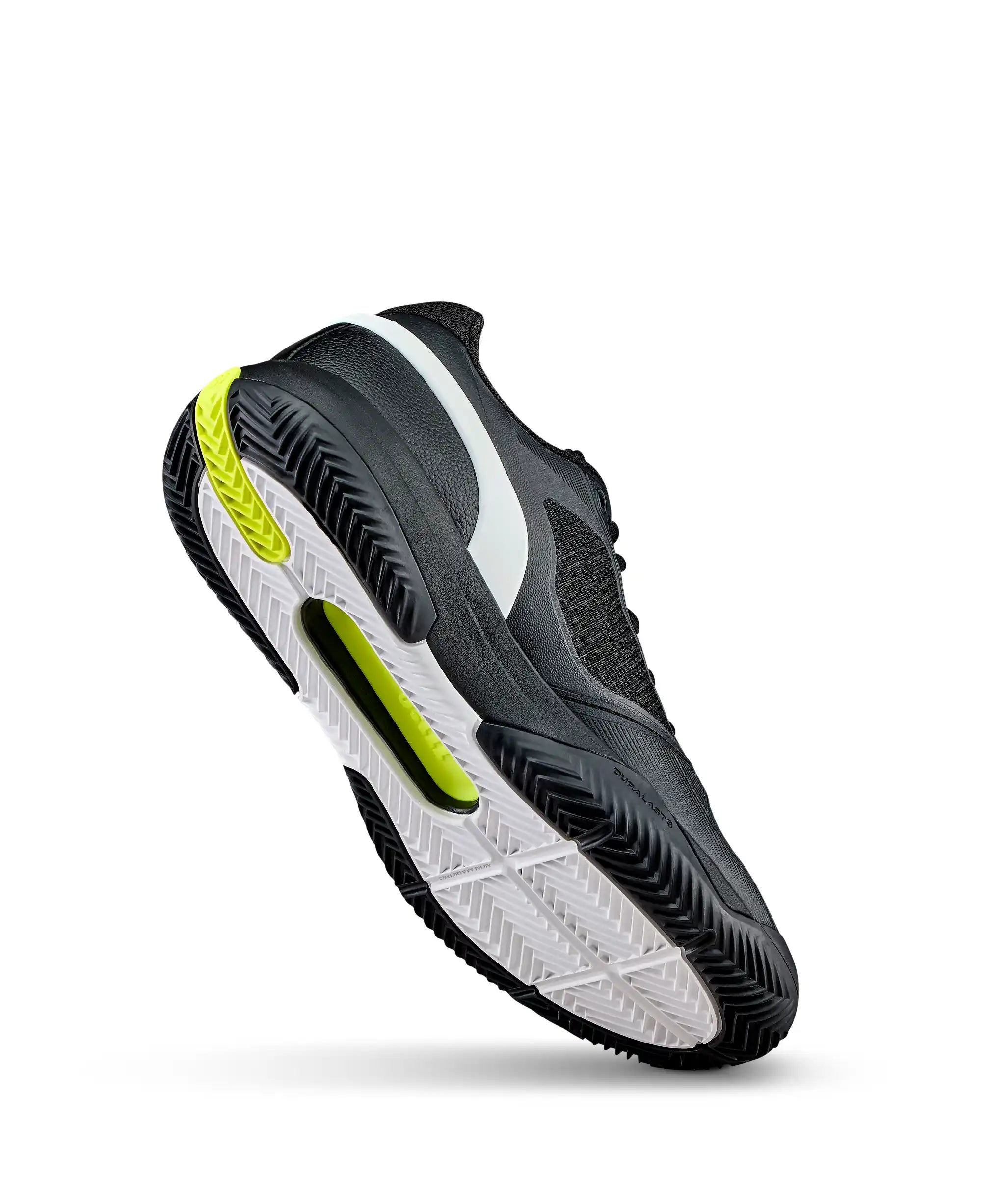 Wilson Rush Pro 5 Clay Men's Shoes (Black/White/Stormy Weather)