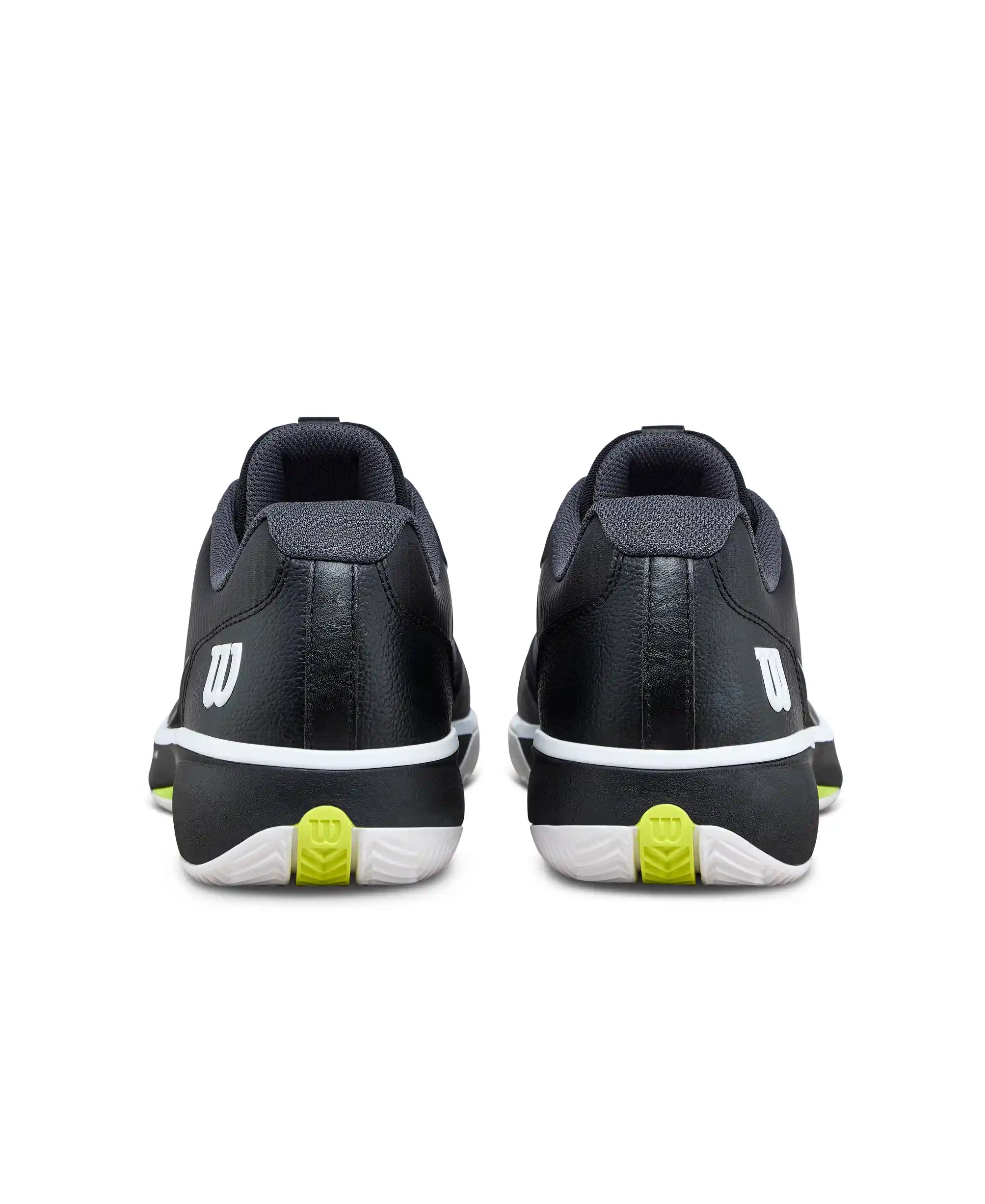Wilson Rush Lite 5 Clay Men's Shoes (Black/White/Safety Yellow)