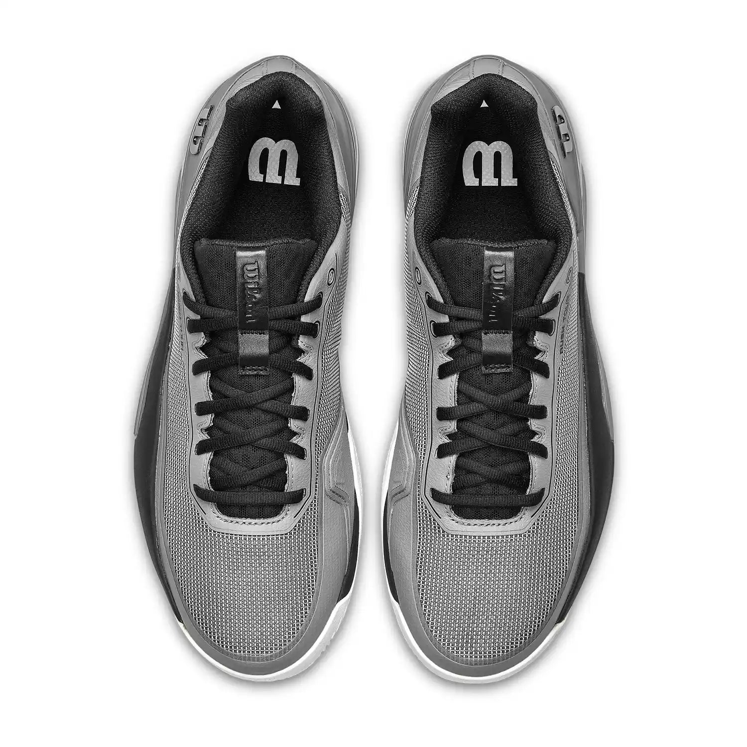 Wilson Rush Tour 5 Men's Shoes (Titanium/Black/Safety Yellow)