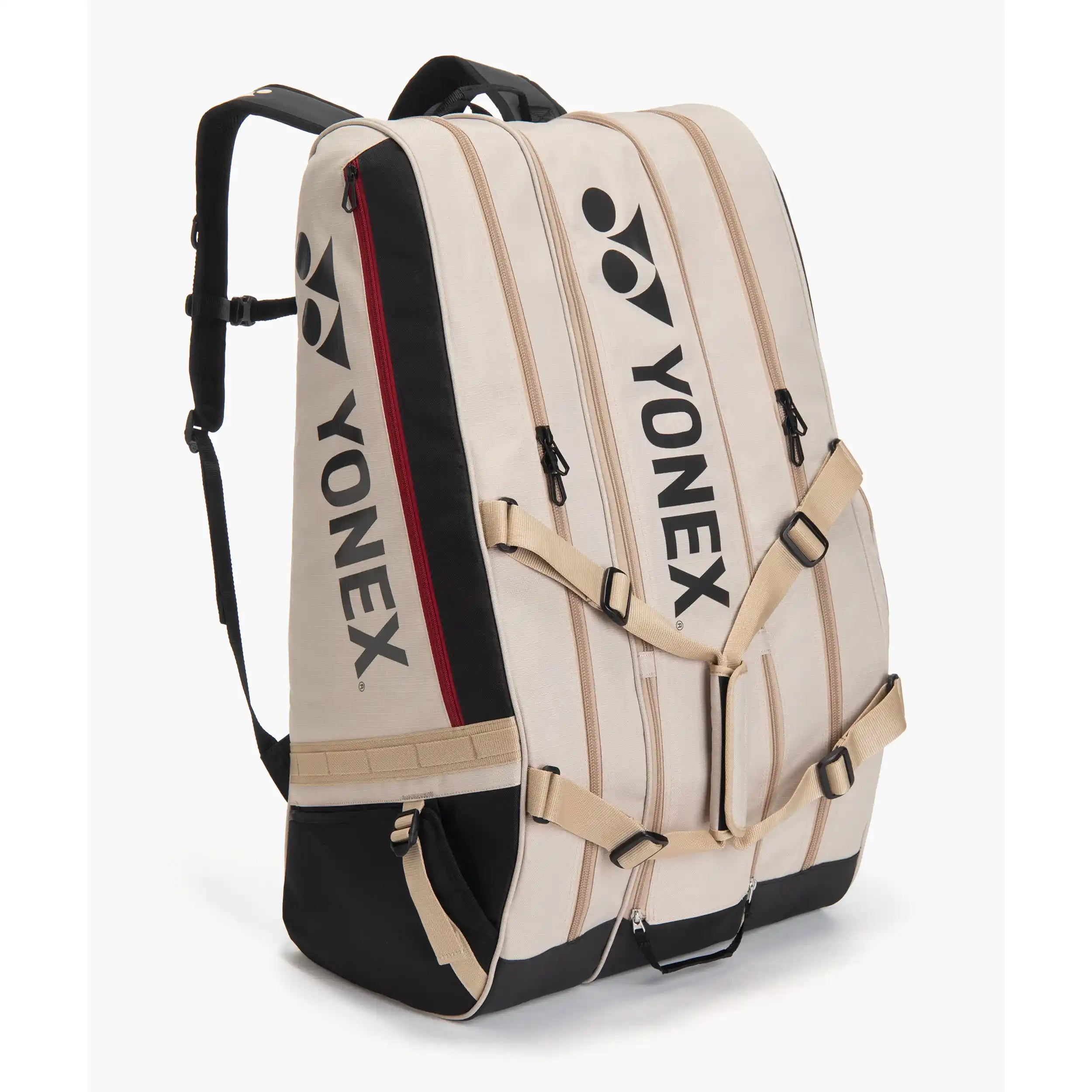 Yonex Gearlogic Racquet Bag 12 Pcs (Beige)