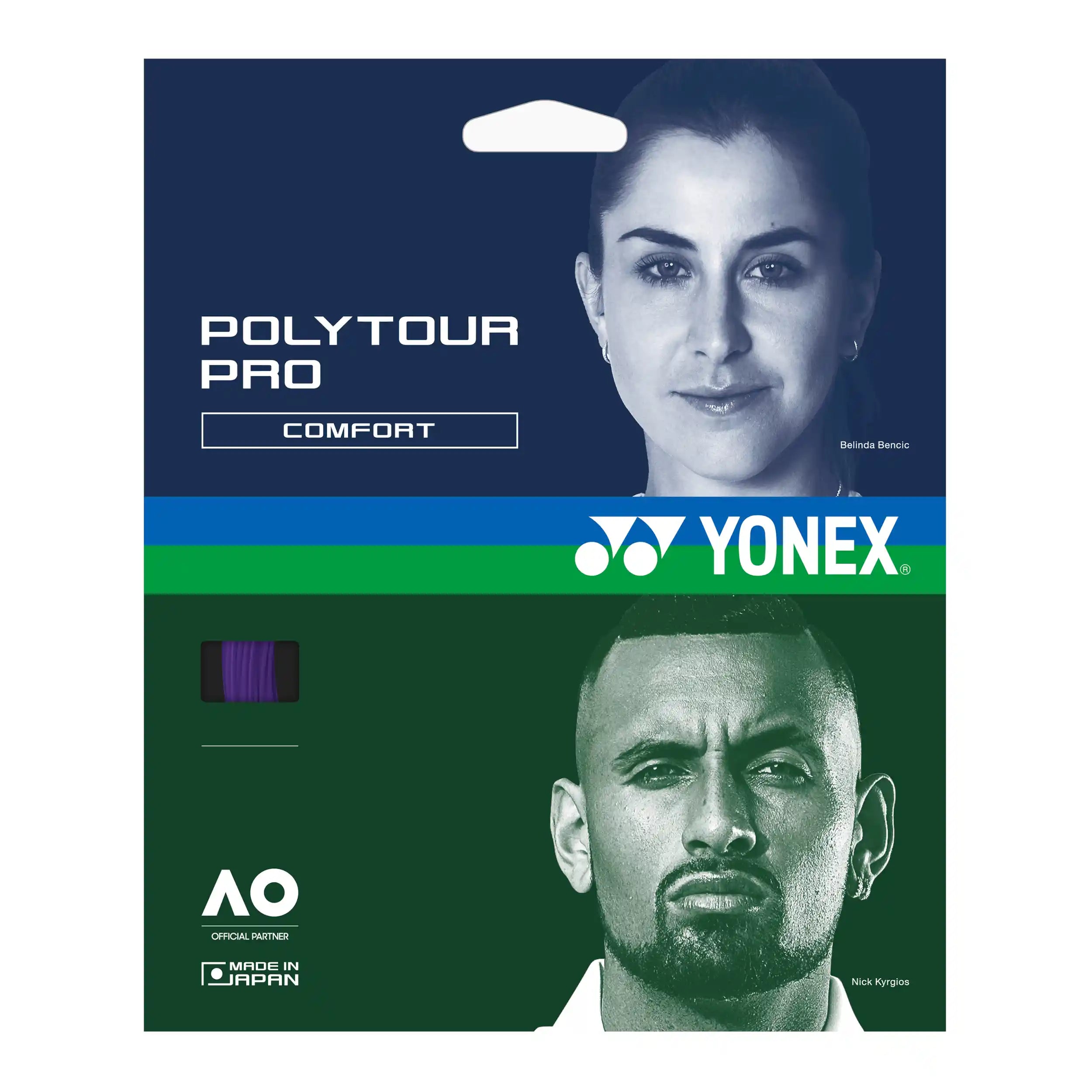 Yonex PolyTour Pro 1.30mm/16 12m Set (Midnight Purple)