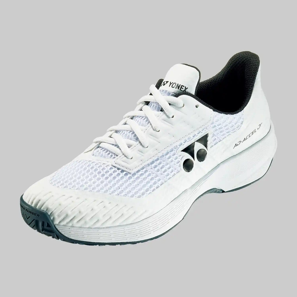 Yonex Power Cushion Ad-Accel All-Court Junior Tennis Shoes (White)