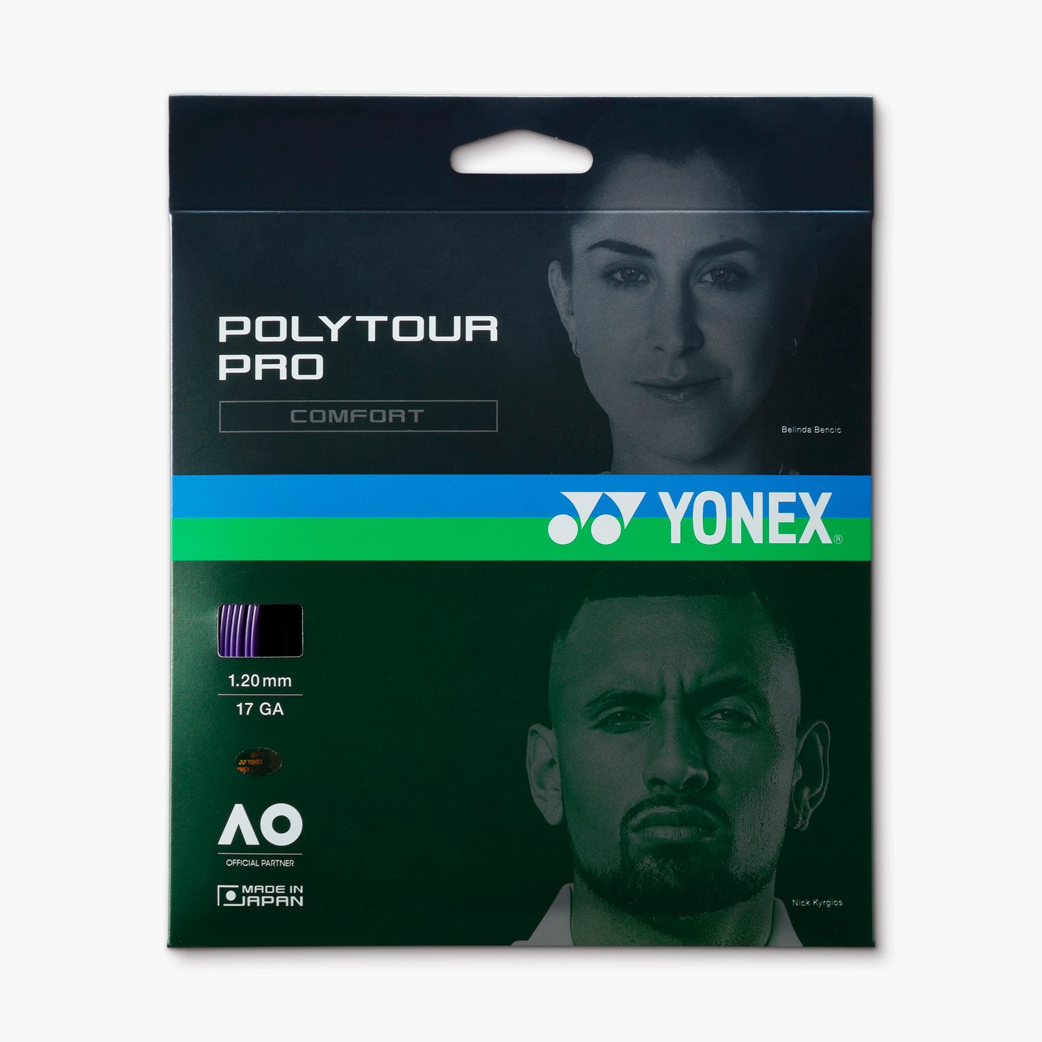 Yonex PolyTour Pro 1.20mm/17 200m Reel (Midnight Purple)